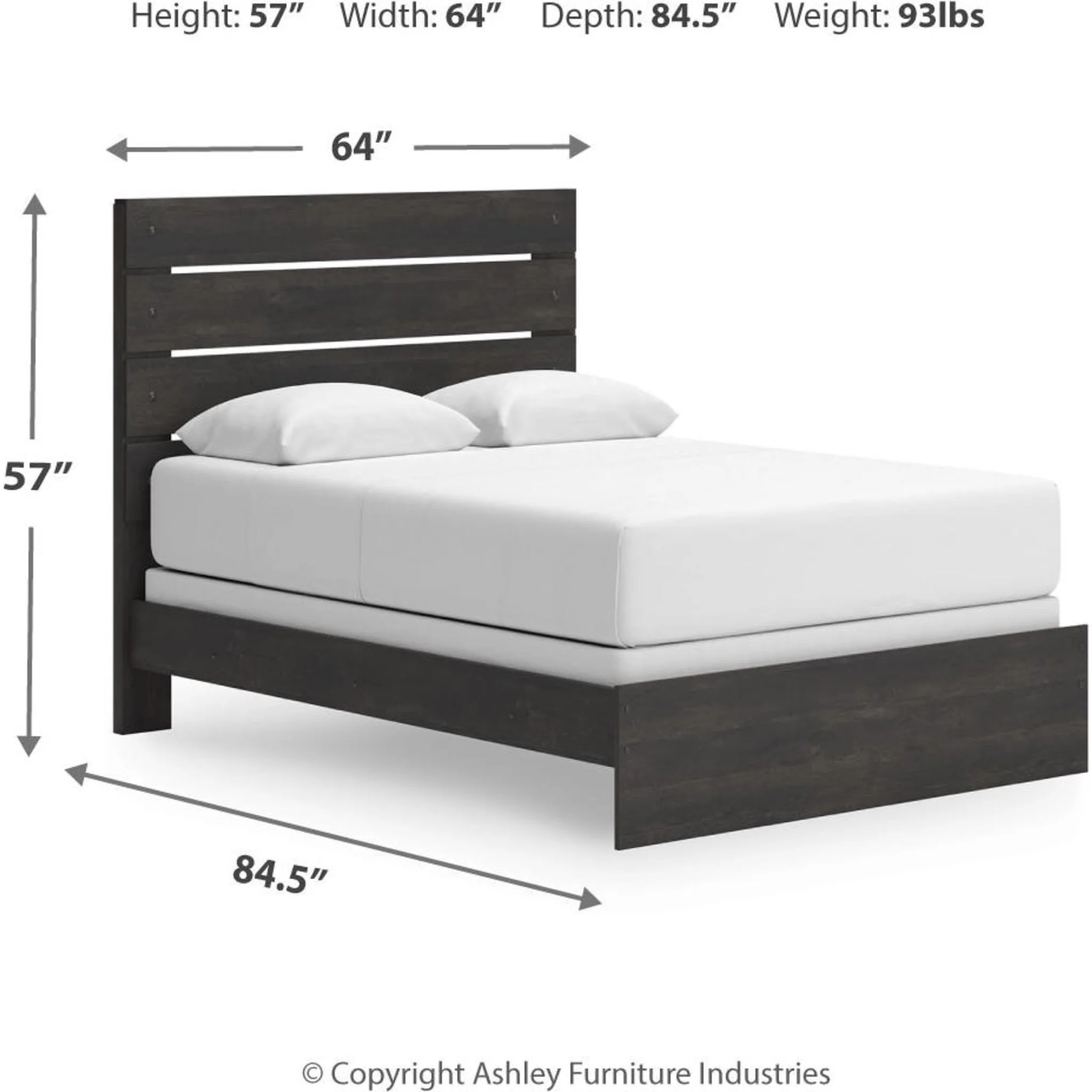 Delmorta Queen Panel Bed - Image 3