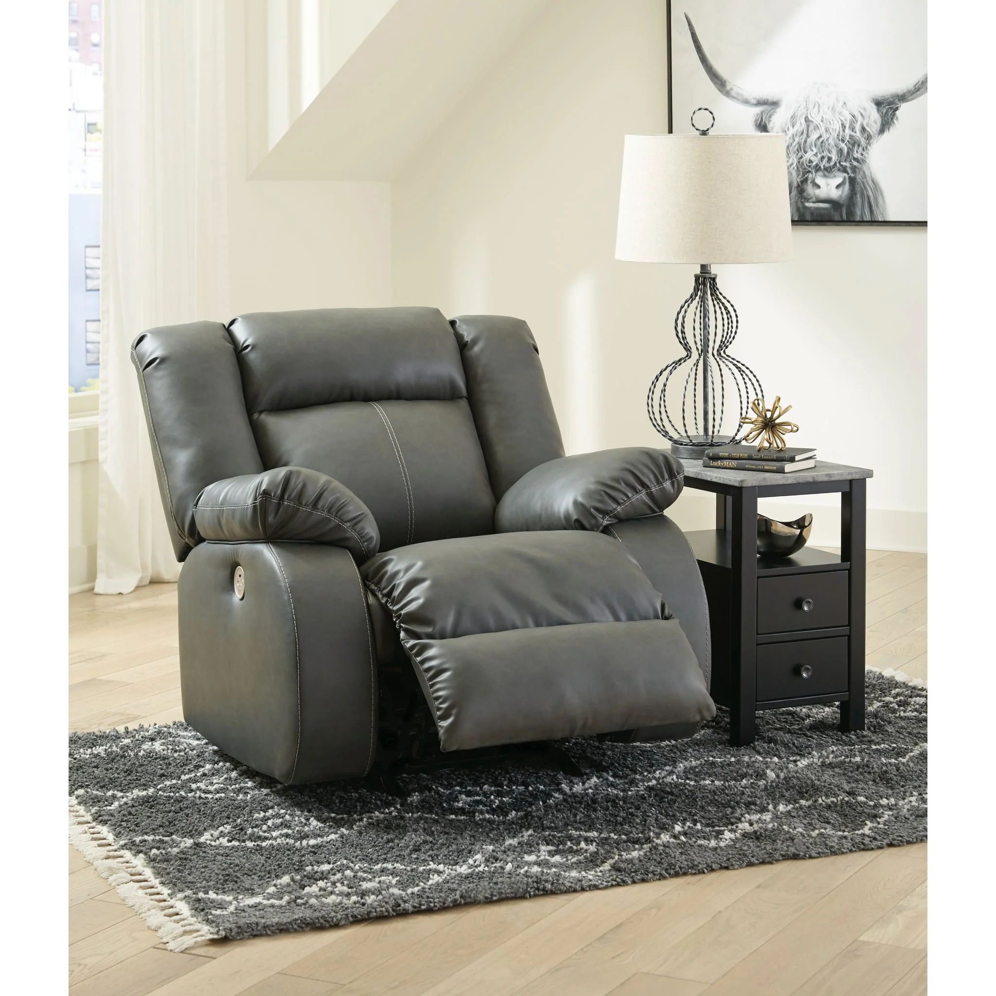 Denoron Power Rocker Recliner - Image 8
