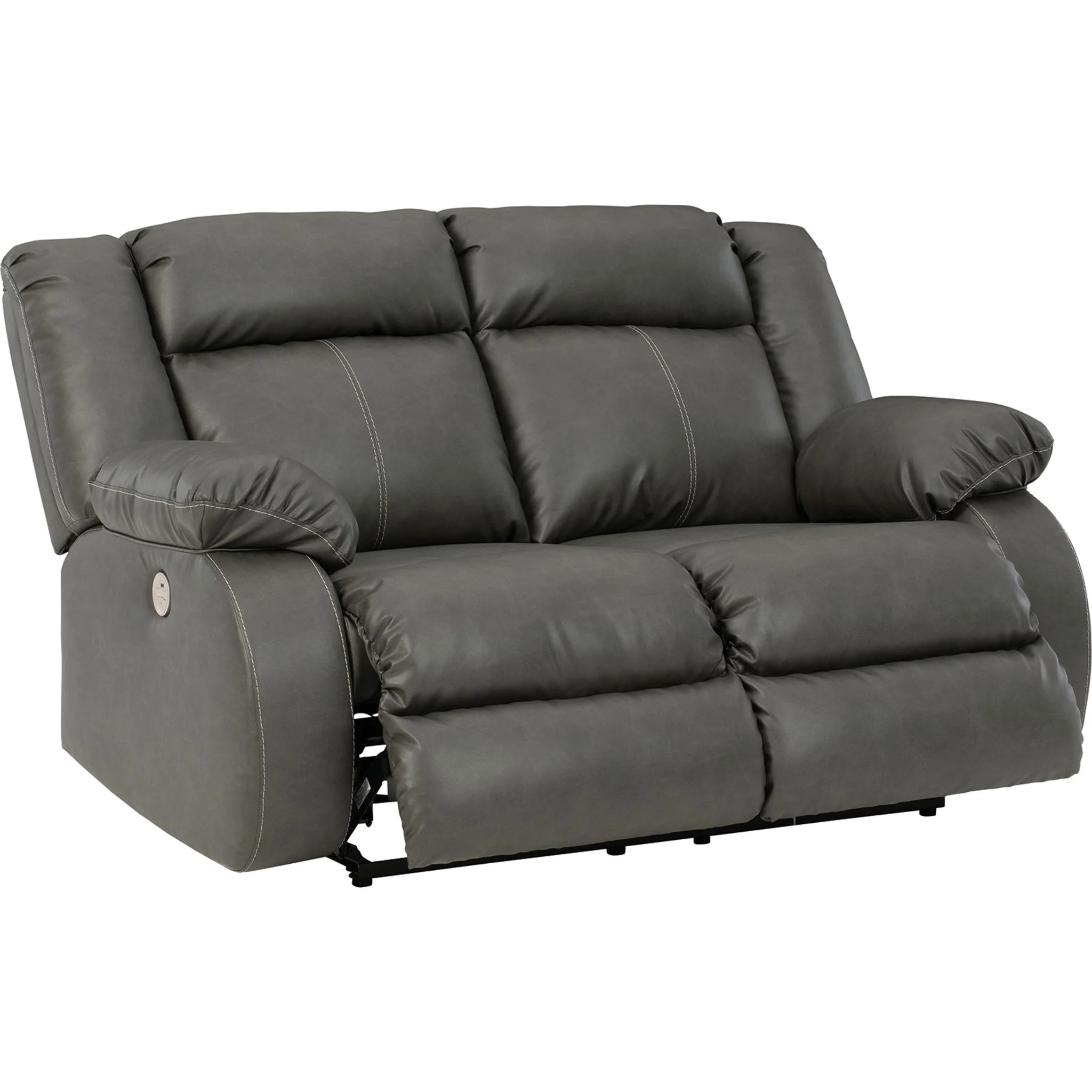 Denoron Reclining Loveseat with Power - Image 4