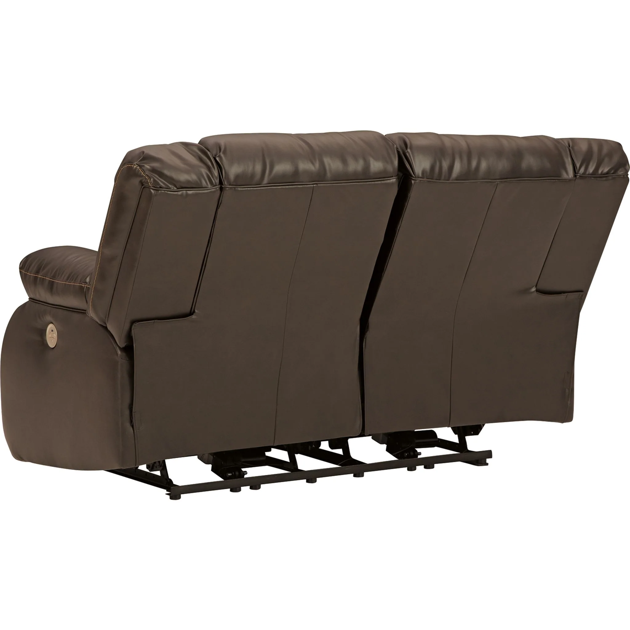 Denoron Reclining Loveseat with Power - Image 5