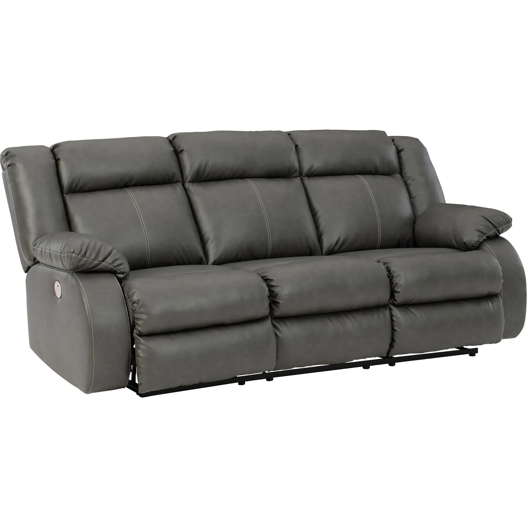 Denoron Reclining Sofa with Power - Image 4