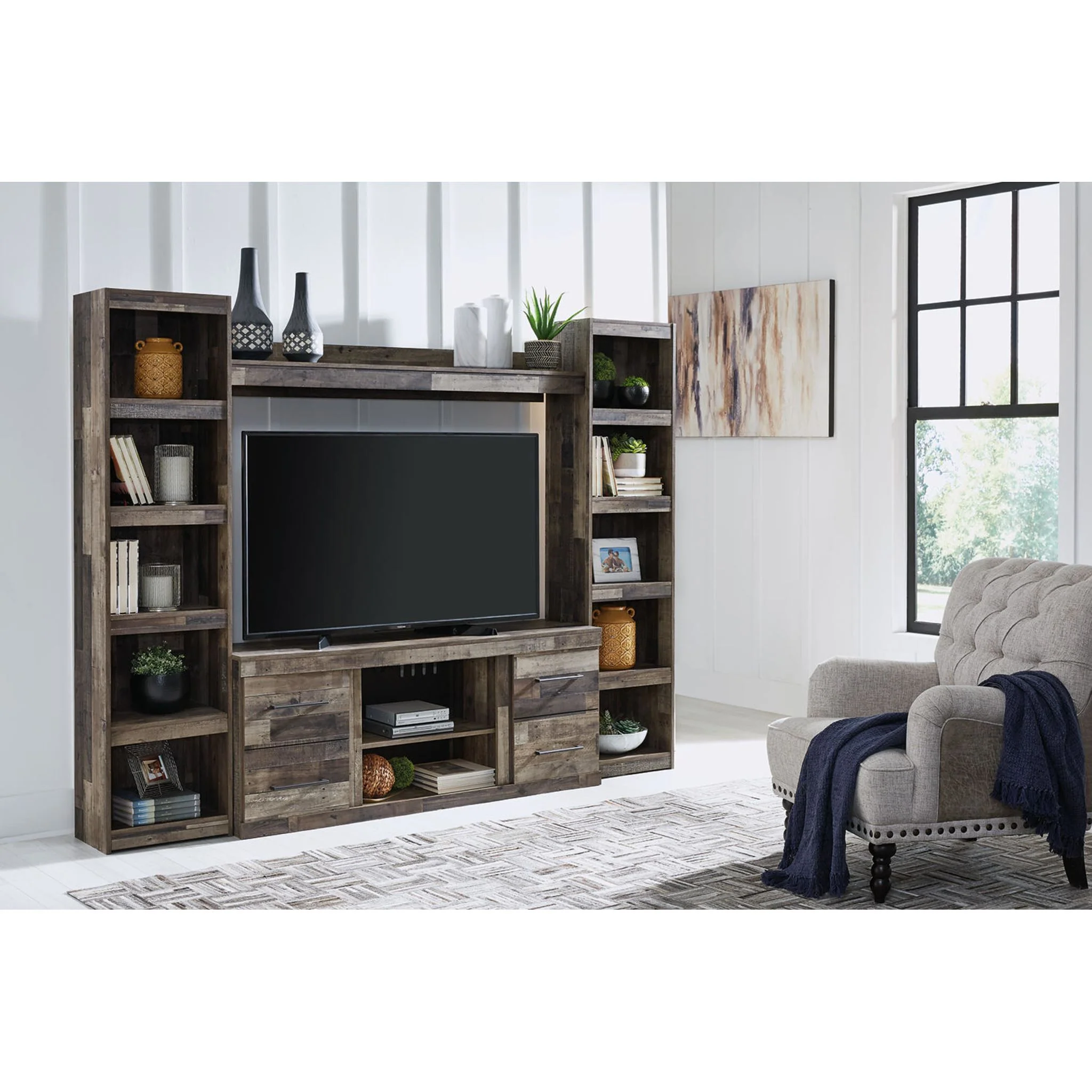 Derekson 4 Piece Entertainment Unit - Image 16