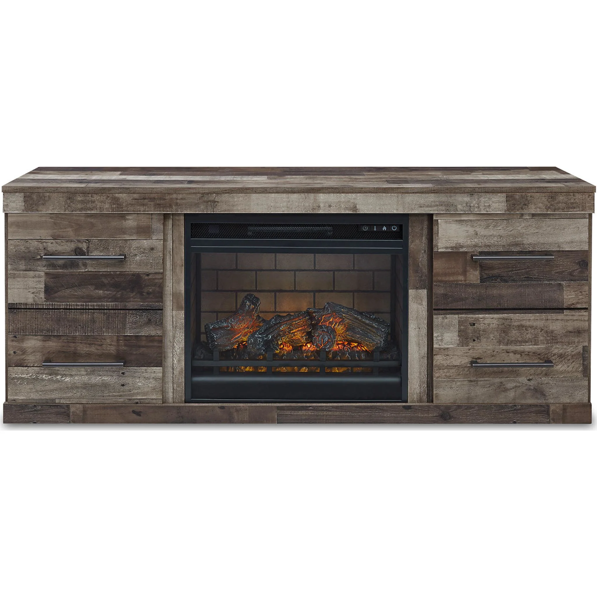 Derekson TV Stand with Fireplace - Image 4