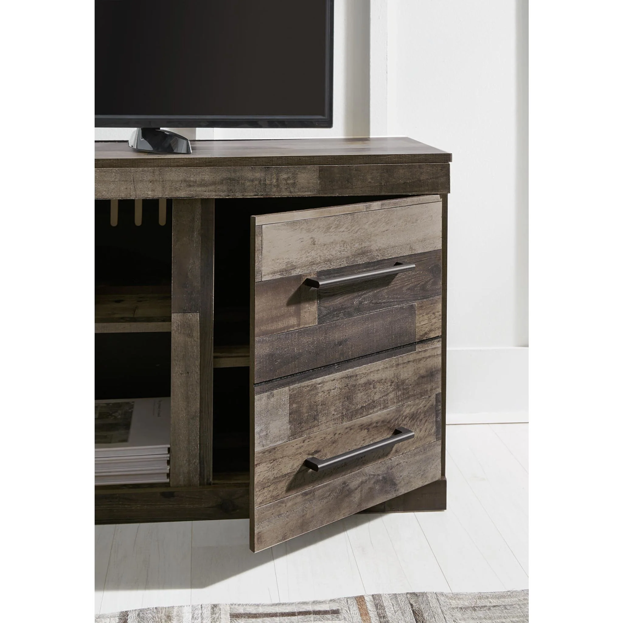 Derekson TV Stand with Fireplace - Image 6