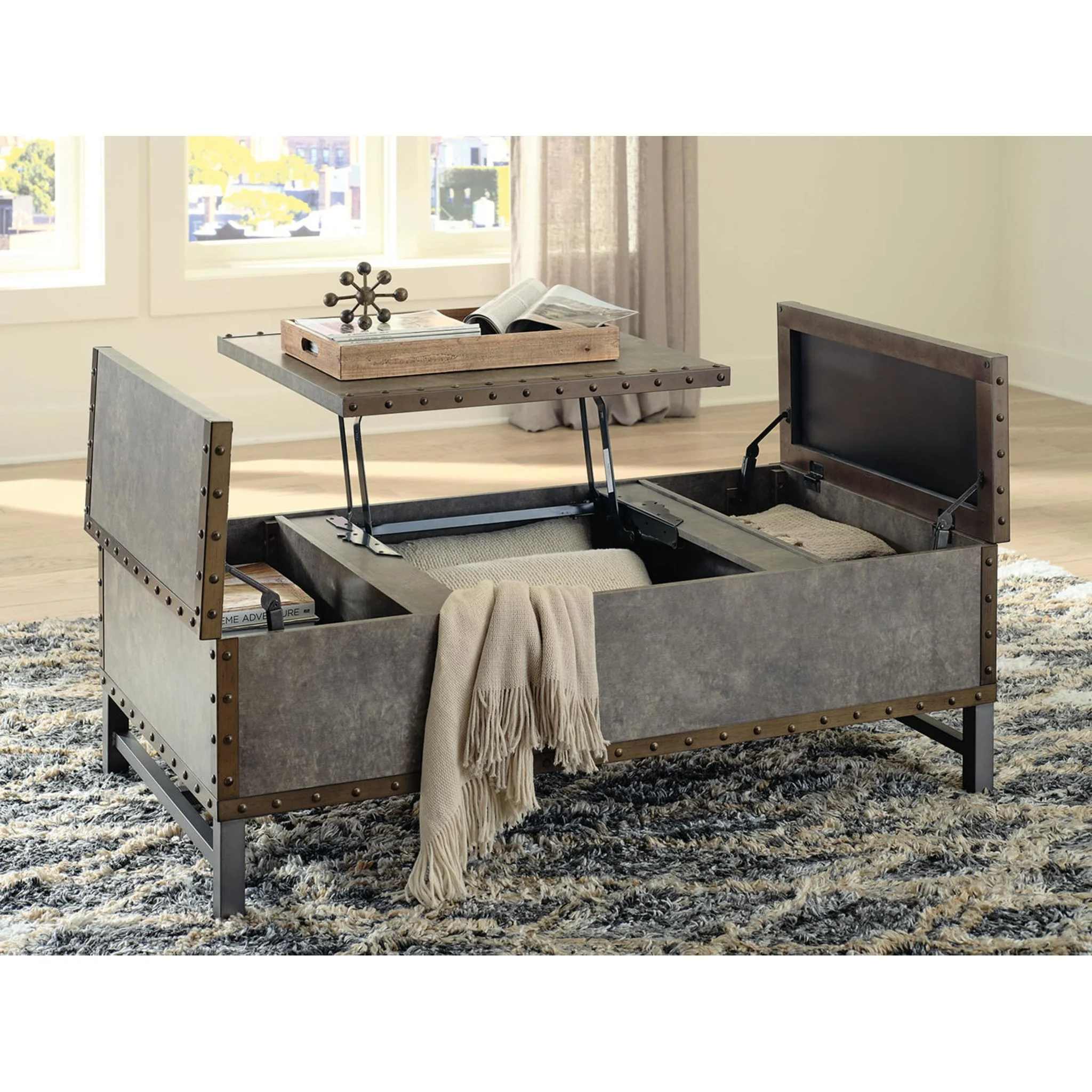 Derrylin Coffee Table with Lift Top - Image 13