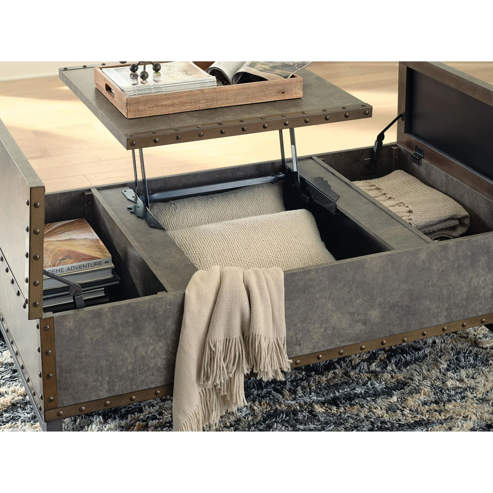 Derrylin Coffee Table with Lift Top - Image 15