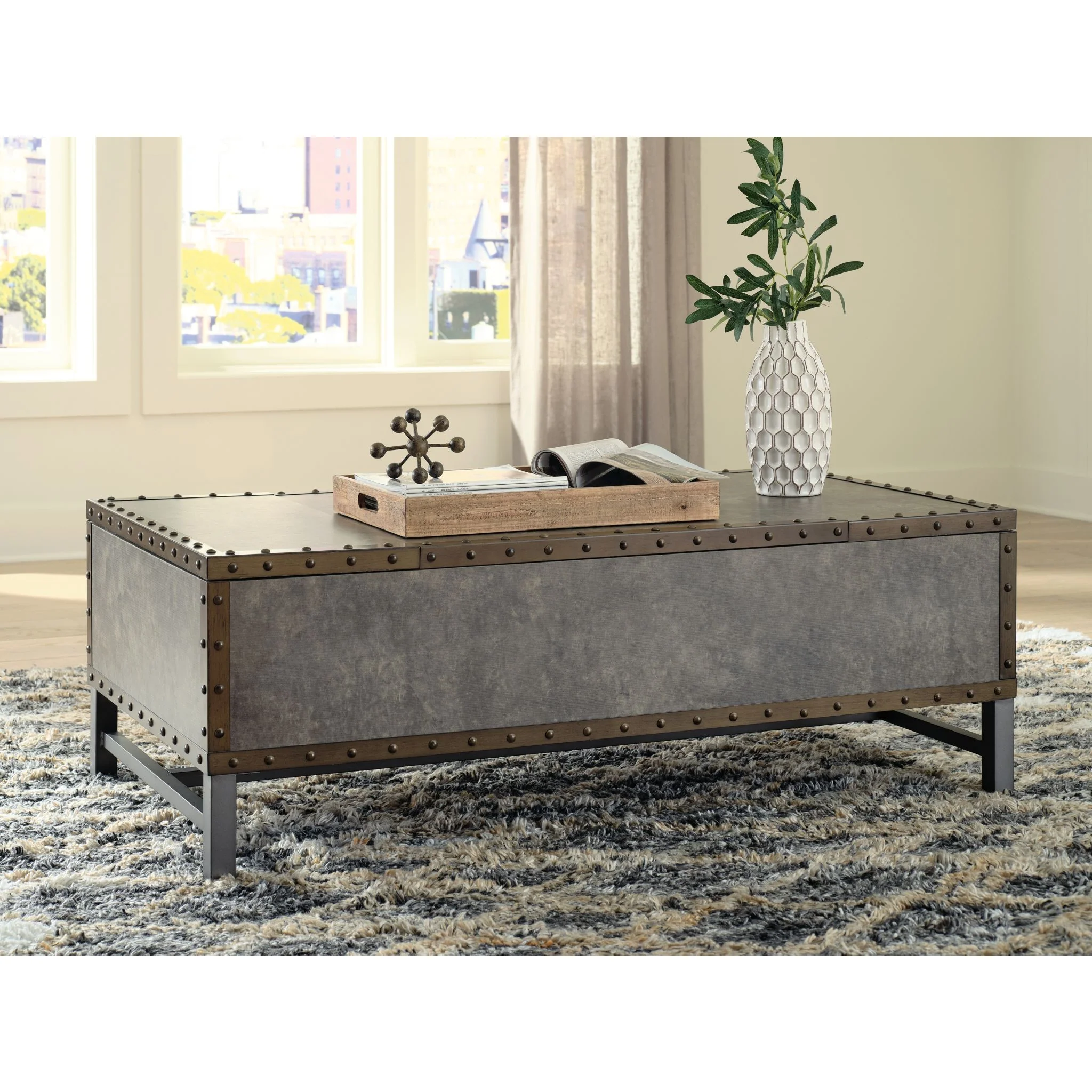 Derrylin Coffee Table with Lift Top - Image 2