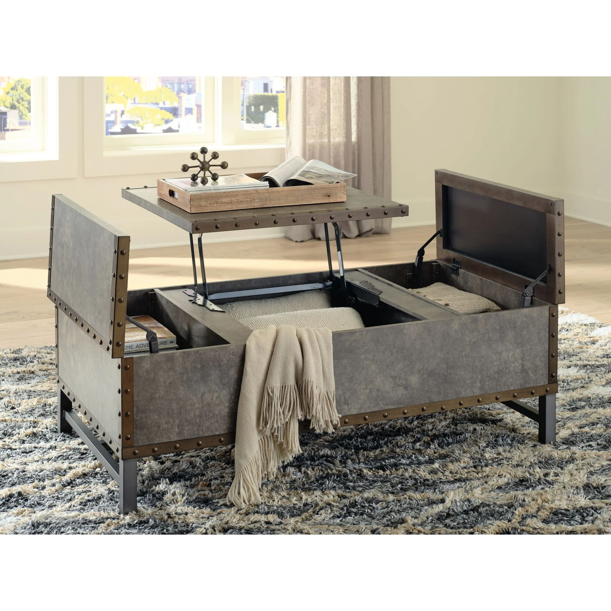Derrylin Coffee Table with Lift Top - Image 6
