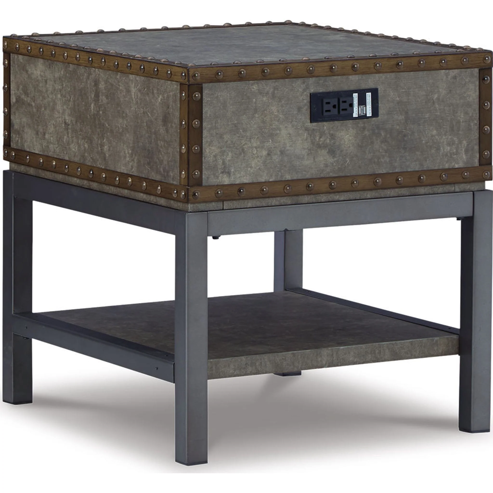Derrylin Rectangle End Table - Image 12