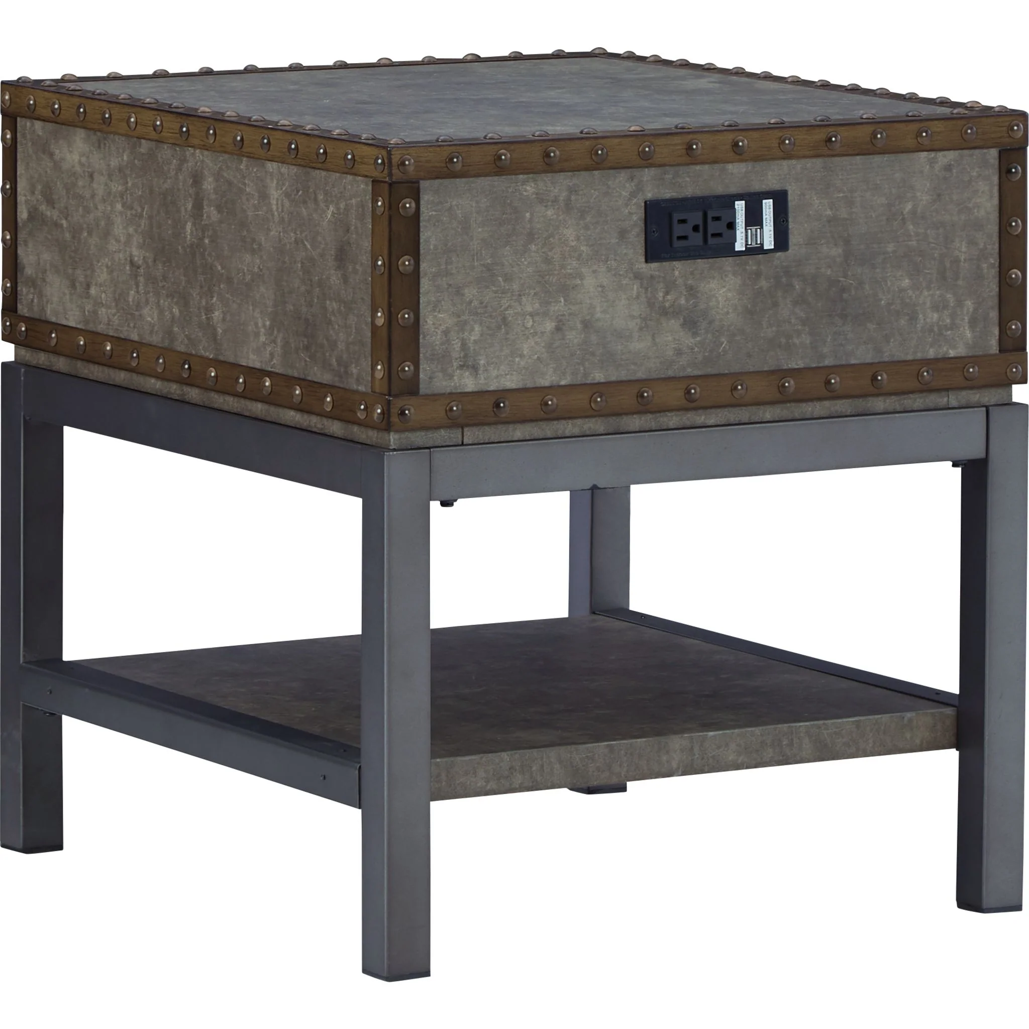 Derrylin Rectangle End Table - Image 6