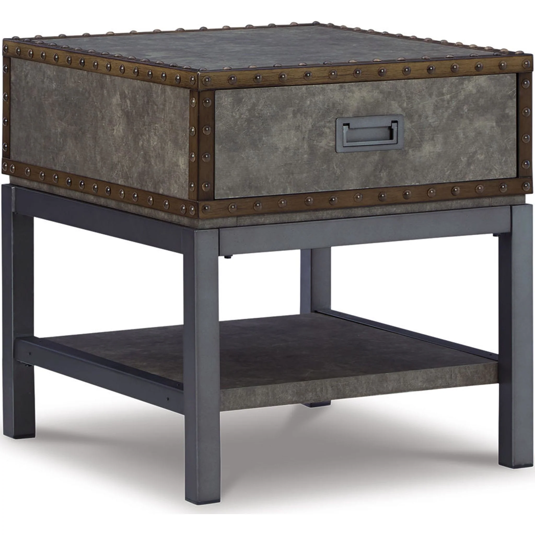 Derrylin Rectangle End Table - Image 8