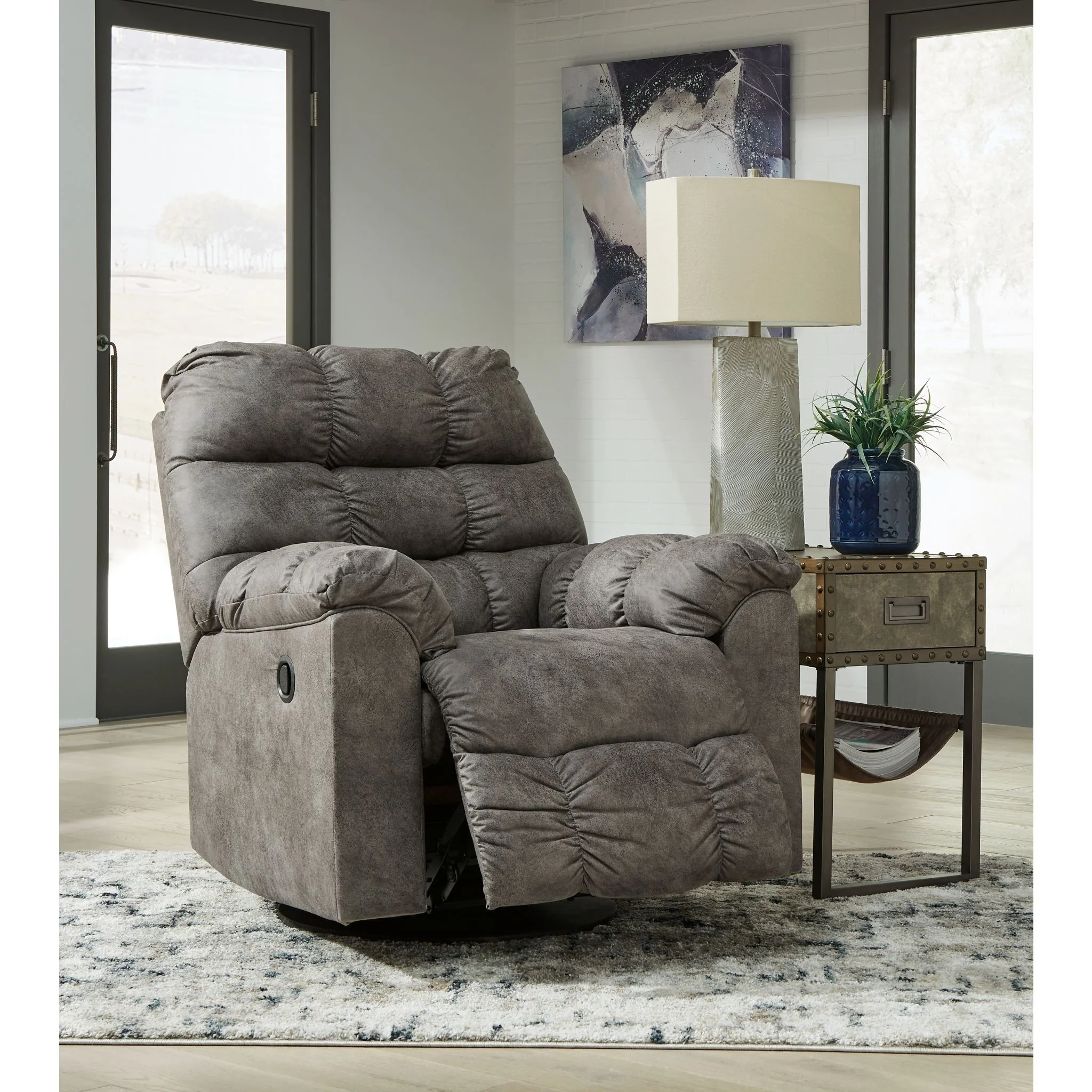 Derwin Swivel Glider Recliner - Image 8