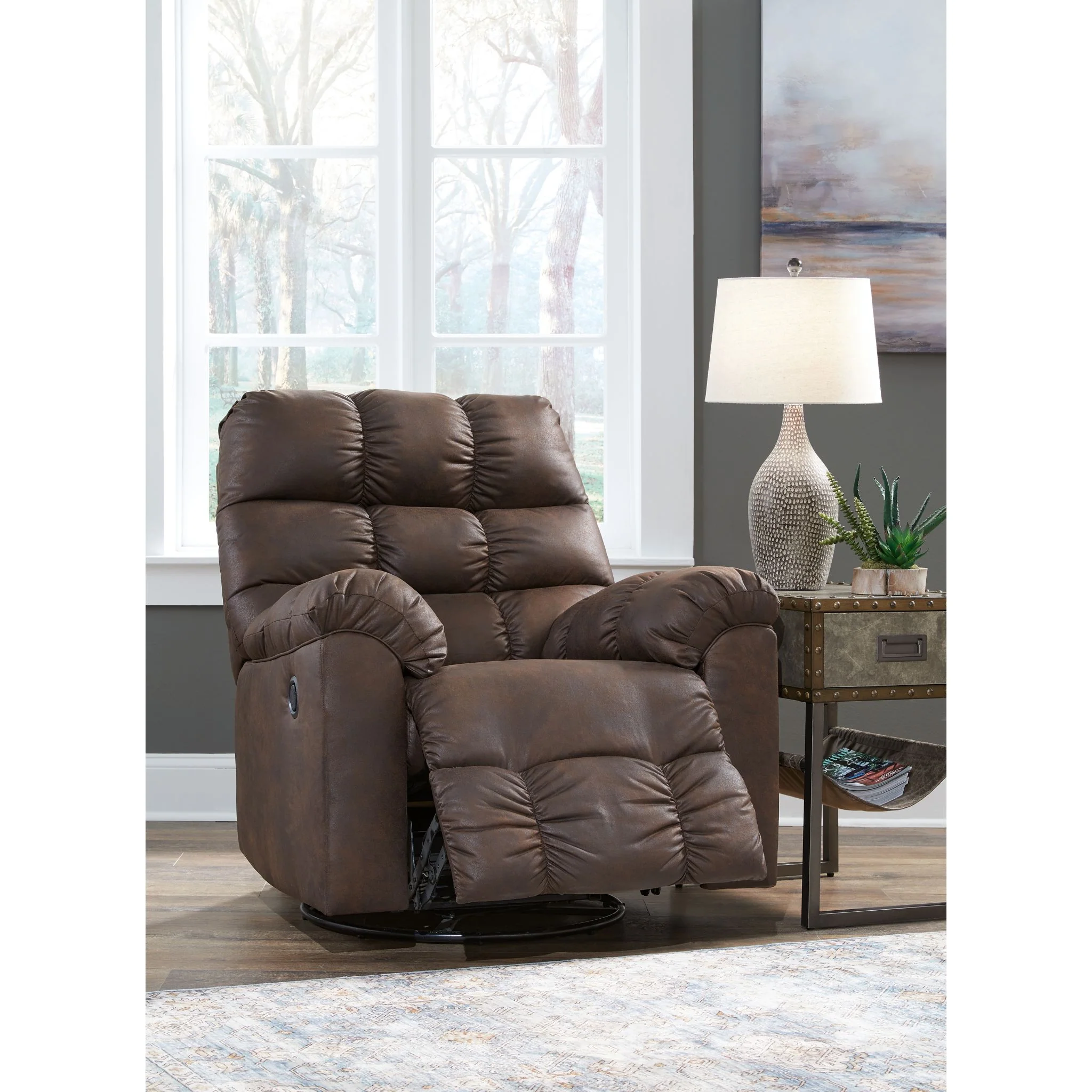 Derwin Swivel Glider Recliner - Image 7
