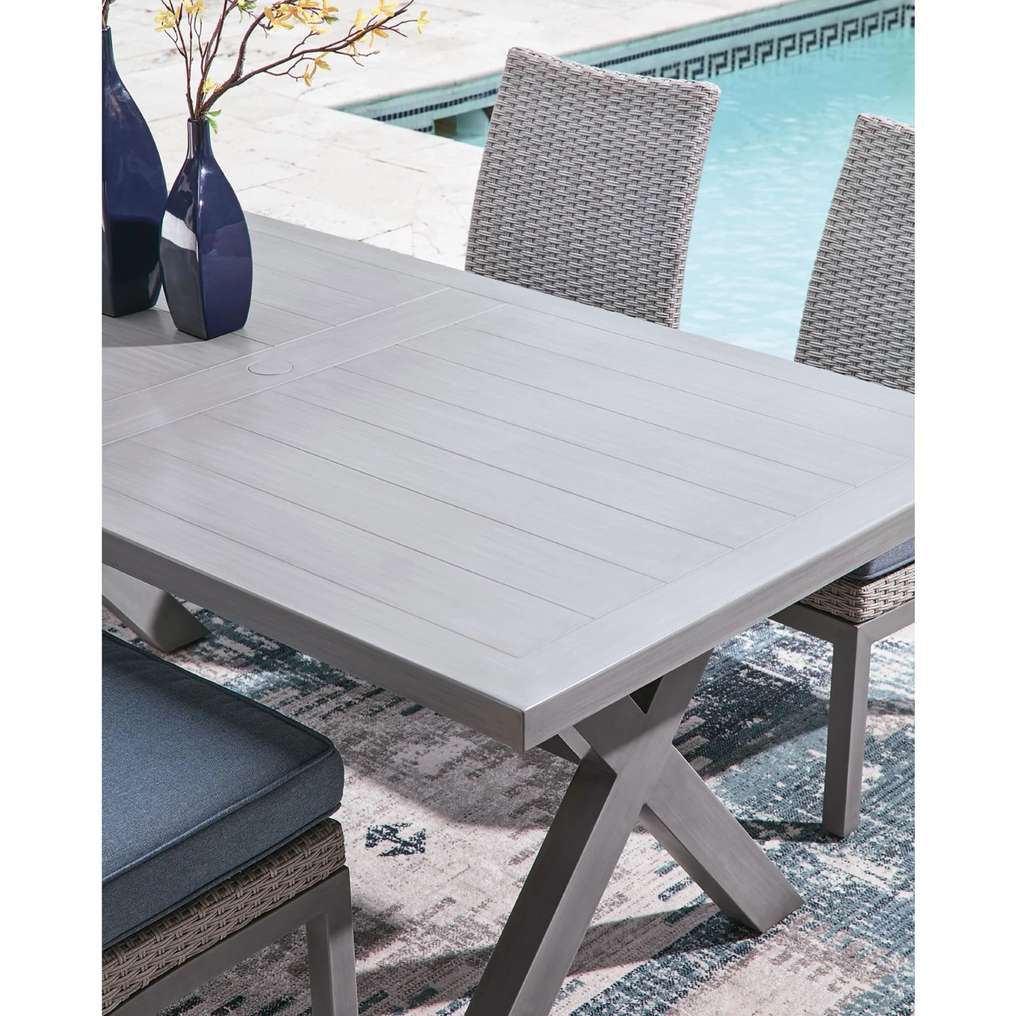Dillon Beach Outdoor Dining Table - Image 5