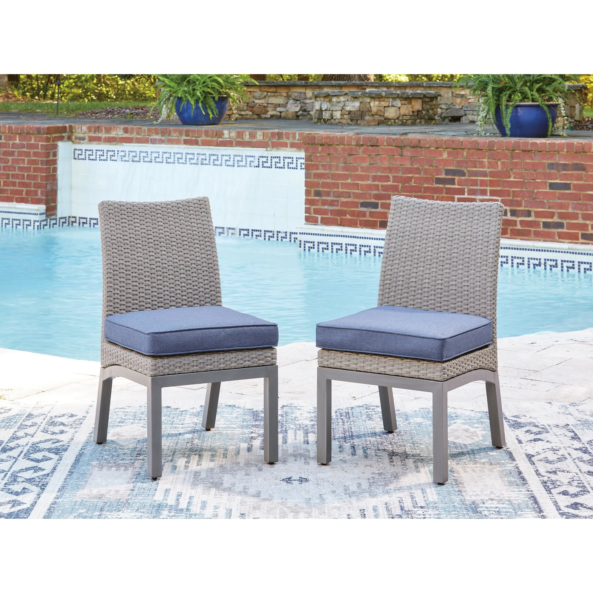 Dillon Beach Outdoor Side Chair with Cushion (Set of 2) - Image 8