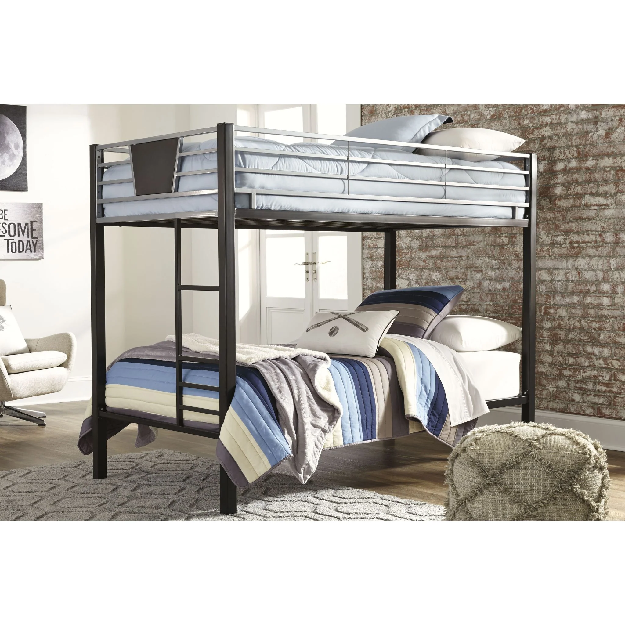 Dinsmore Twin/Twin Bunk Bed - Image 2