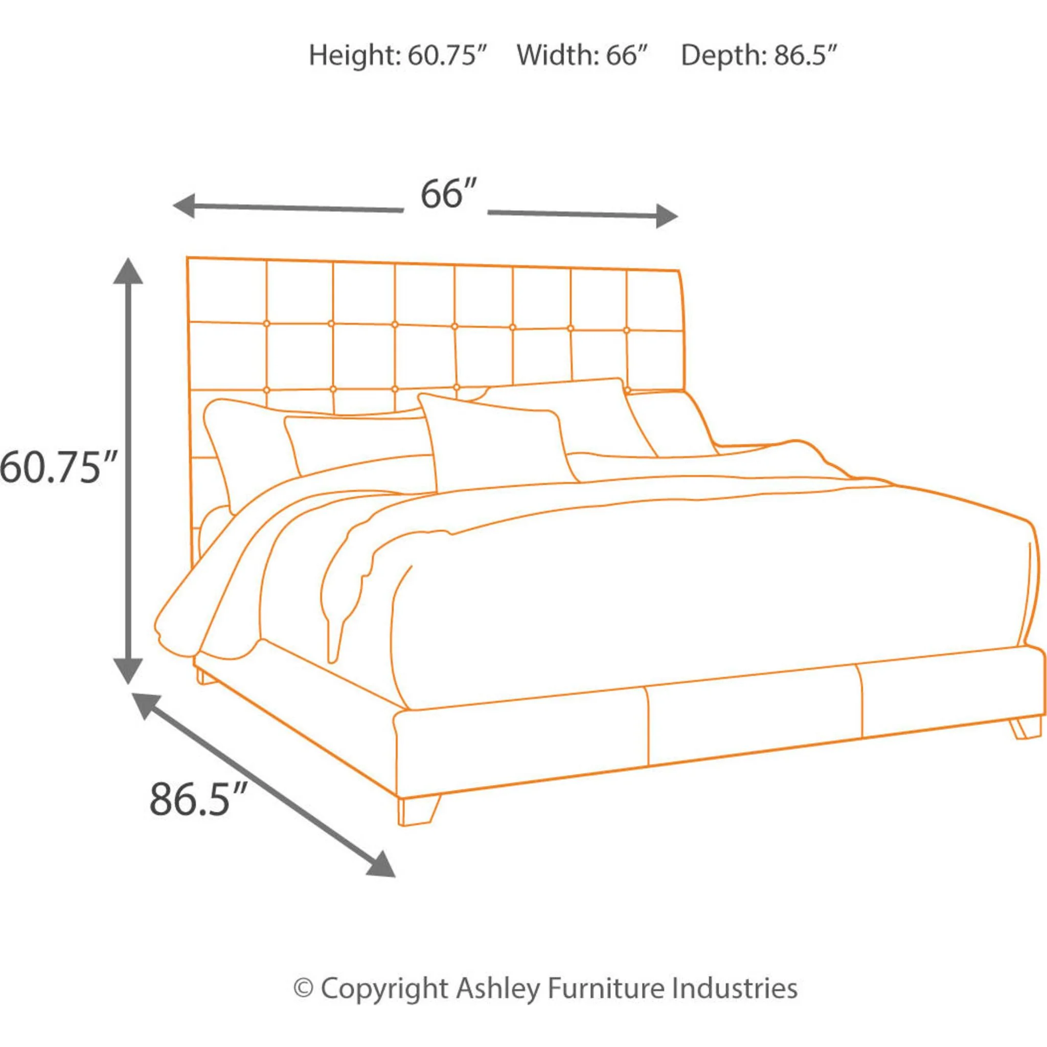 Dolante Upholstered Bed - Image 22
