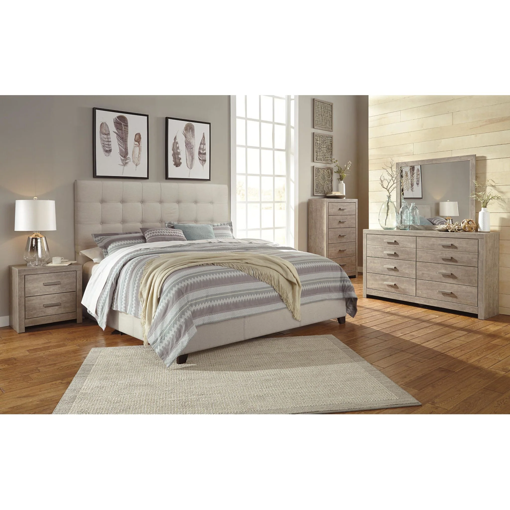 Dolante Upholstered Bed - Image 46