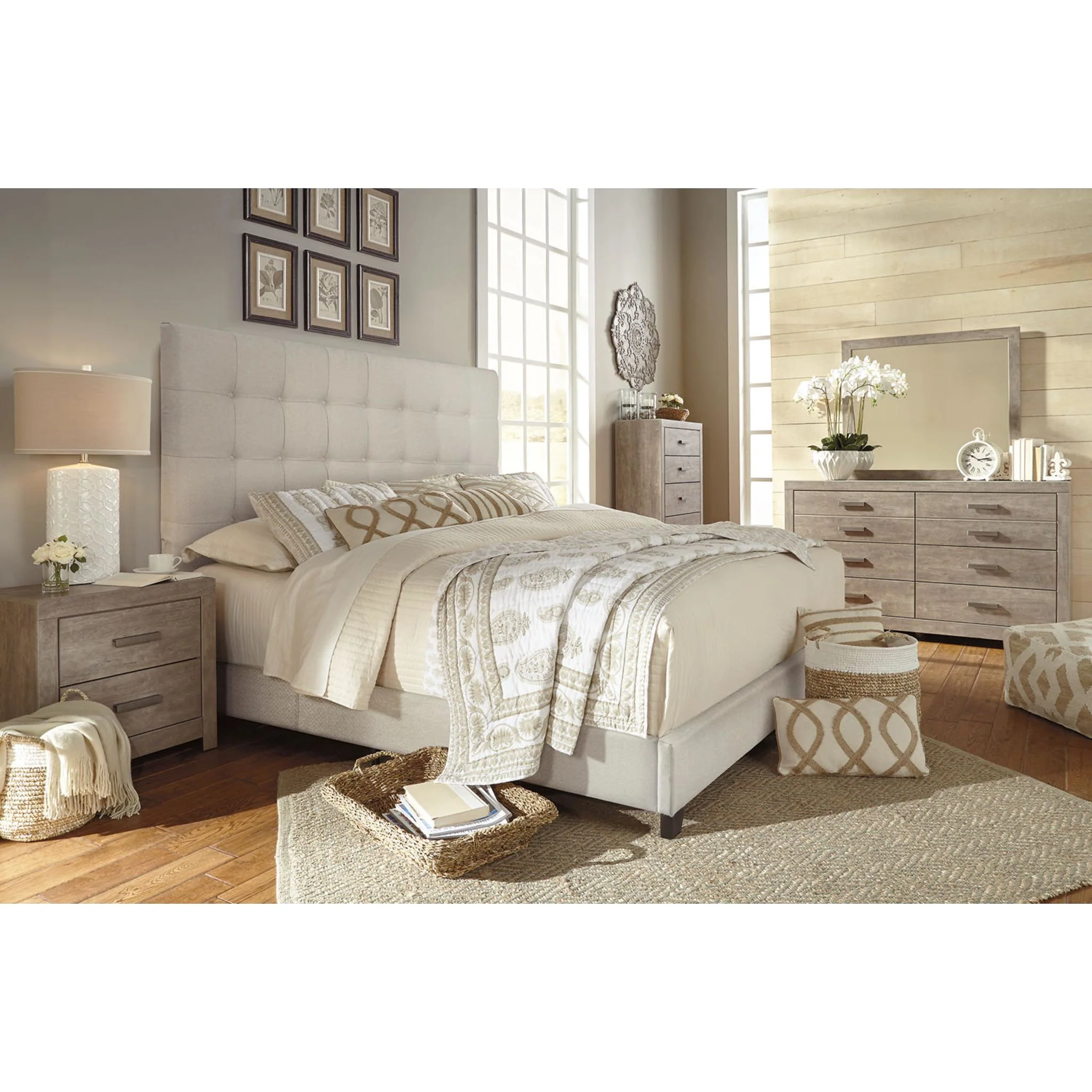 Dolante Upholstered Bed - Image 47