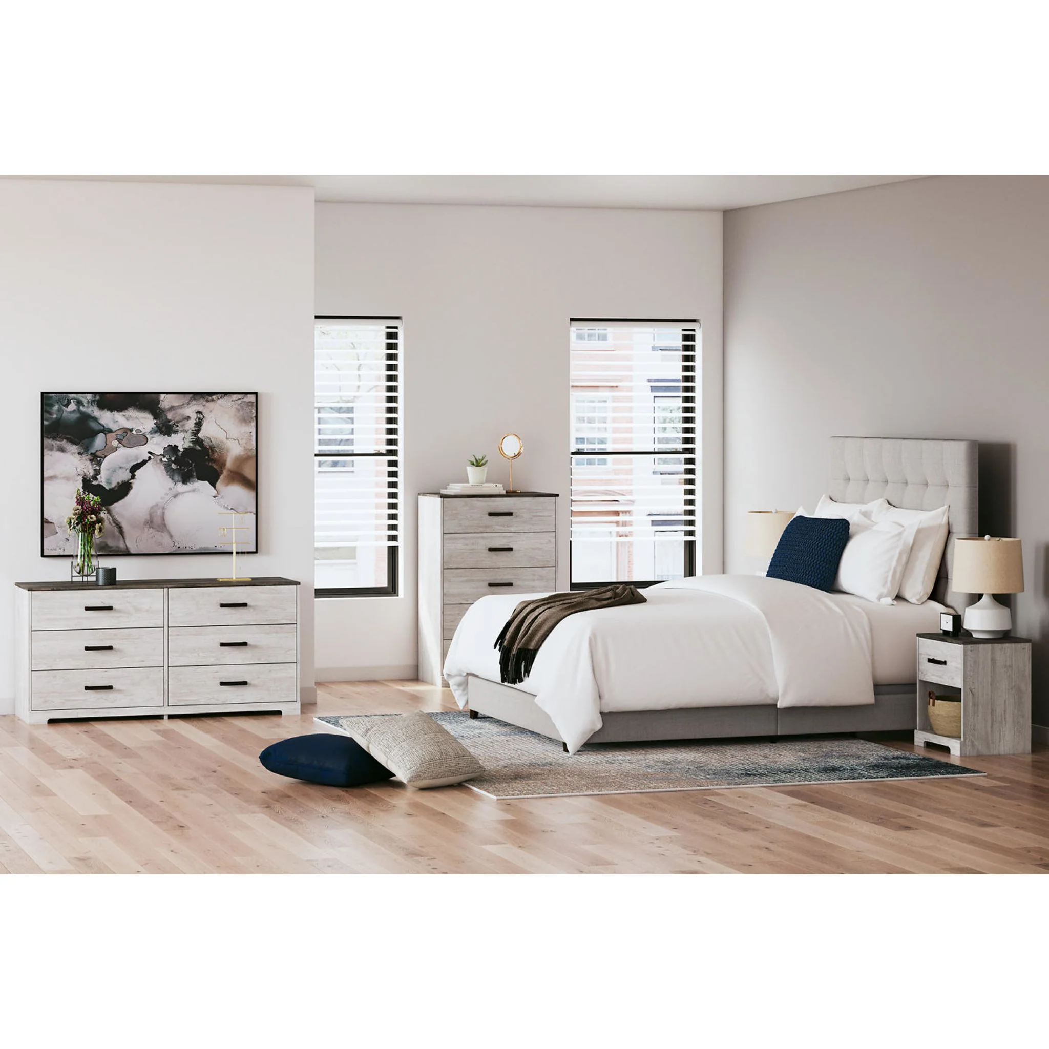 Dolante Upholstered Bed - Image 7