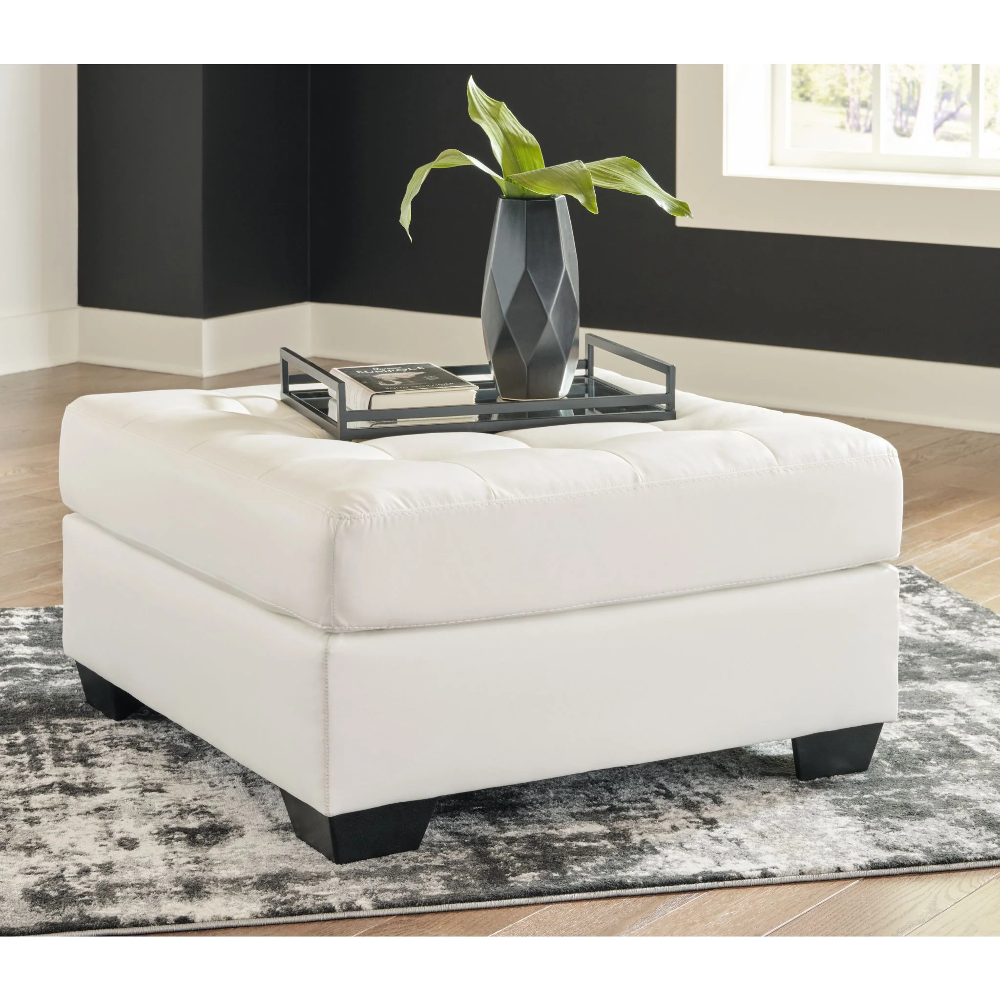 Donlen Oversized Accent Ottoman - Image 2