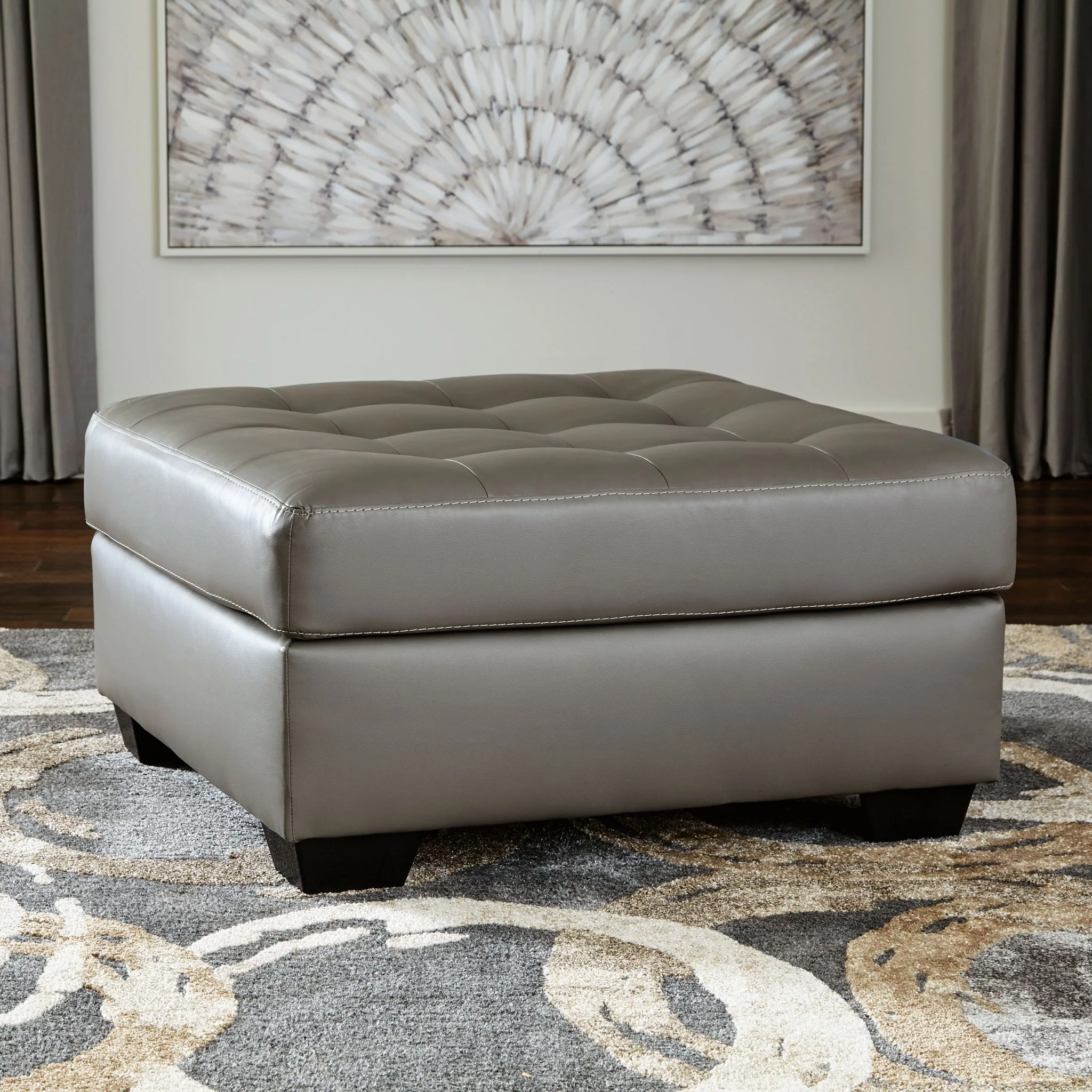 Donlen Oversized Accent Ottoman - Image 2