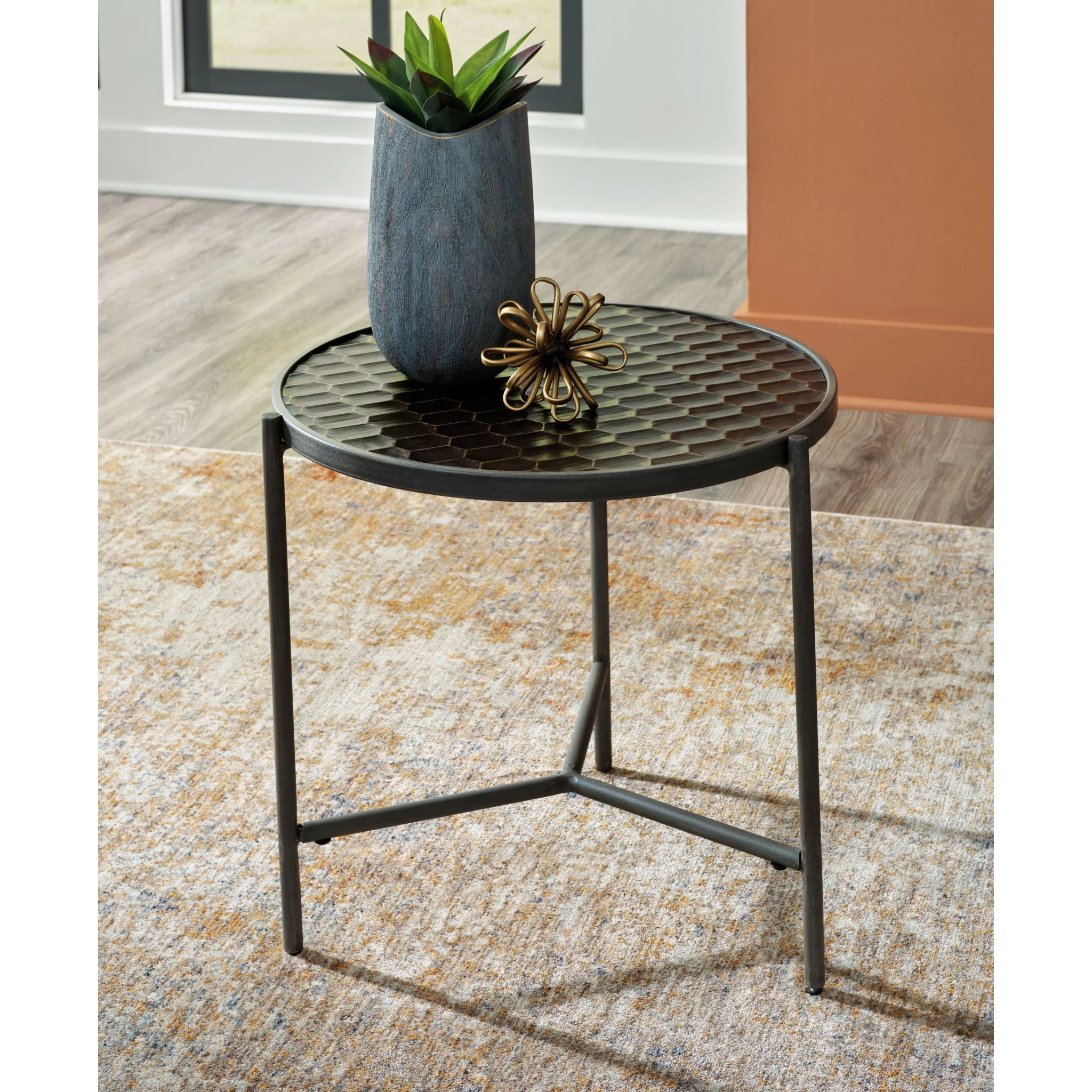 Doraley Round End Table - Image 2
