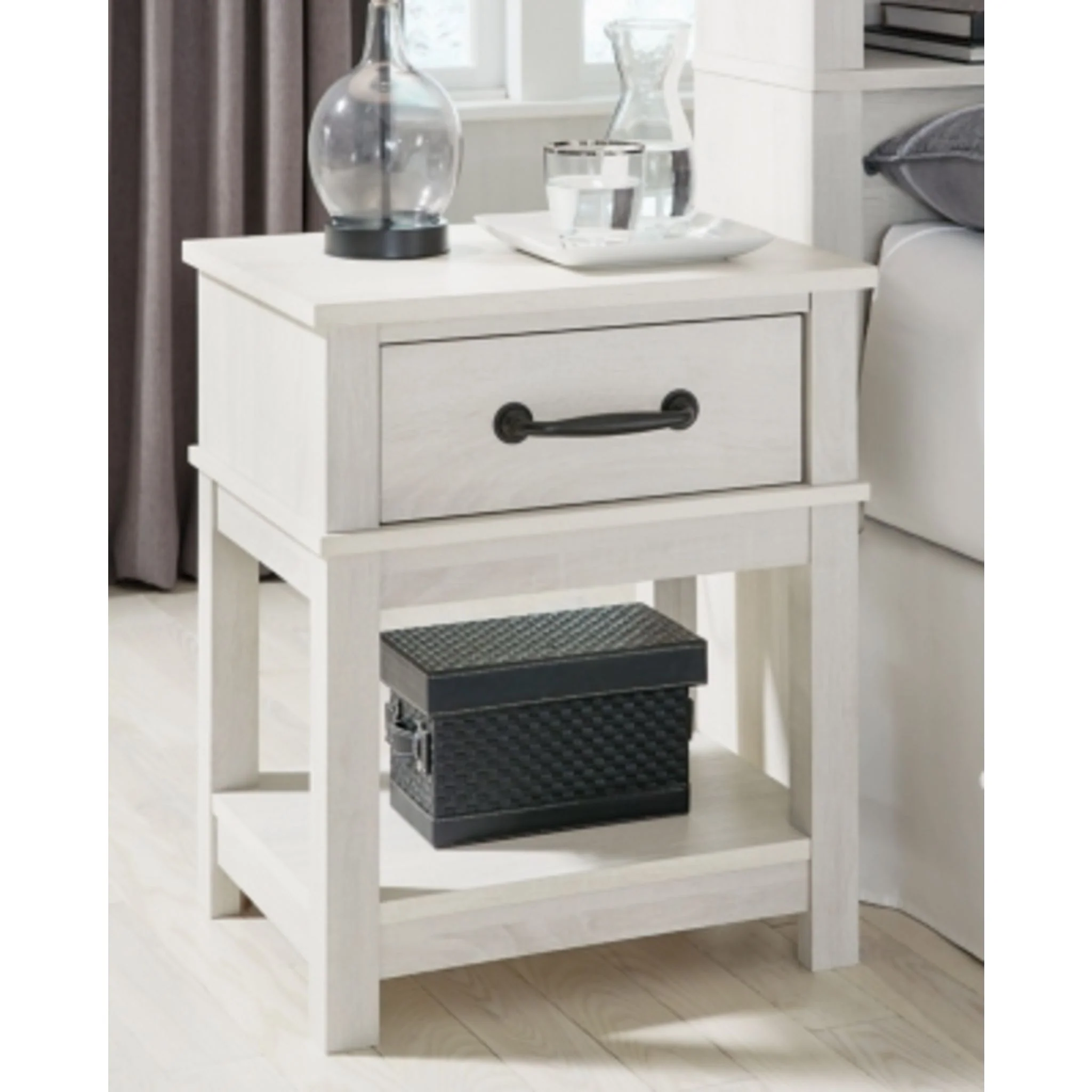 Dorrinson One Drawer Nightstand - Image 8