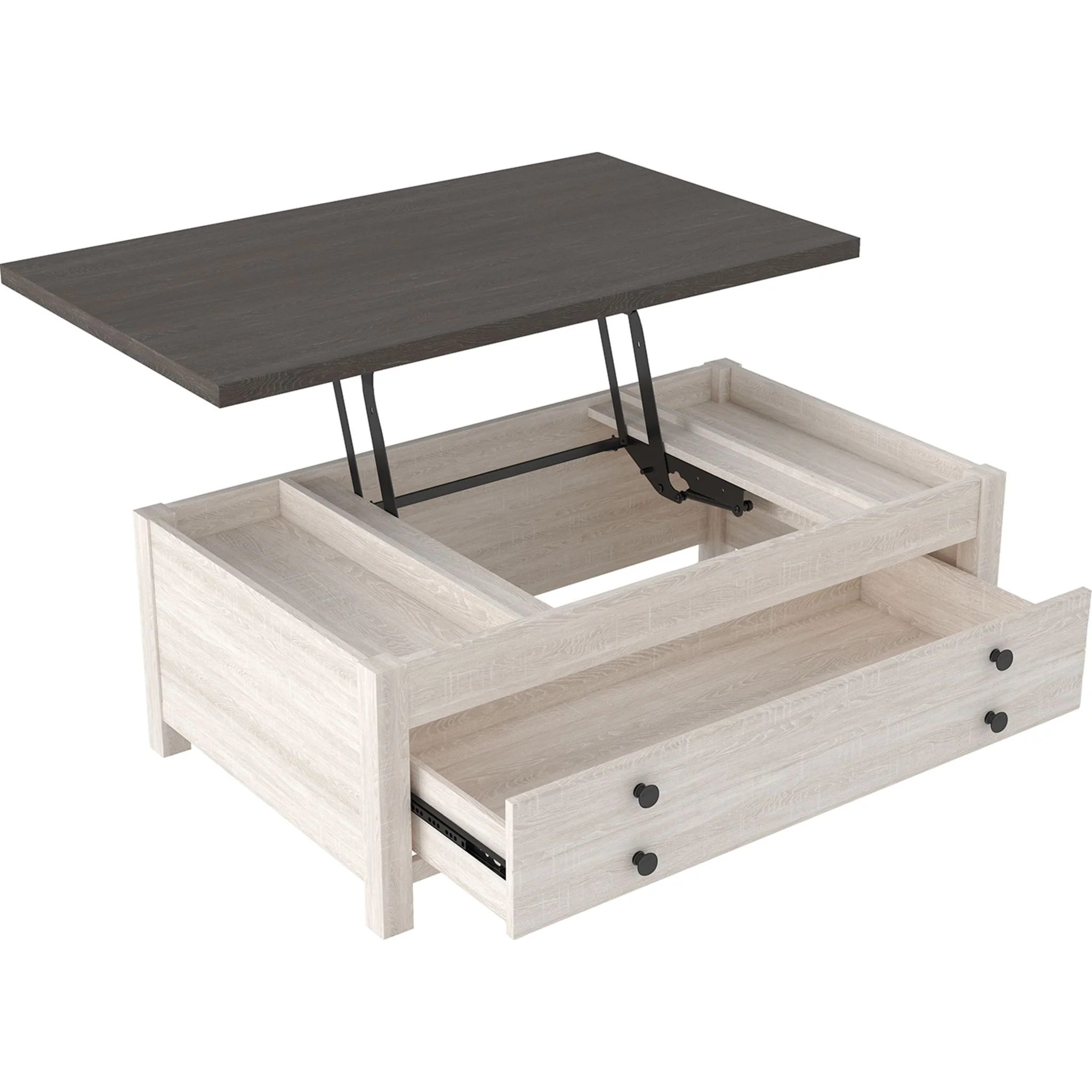 Dorrinson Rect Lift Top Coffee Table - Image 12