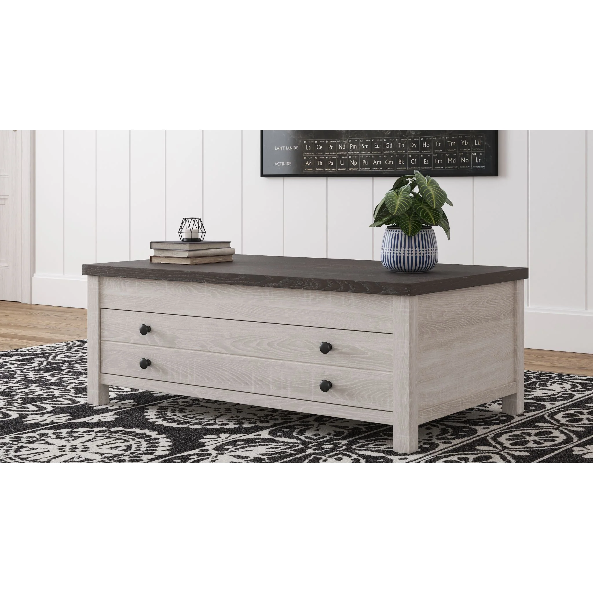 Dorrinson Rect Lift Top Coffee Table - Image 2