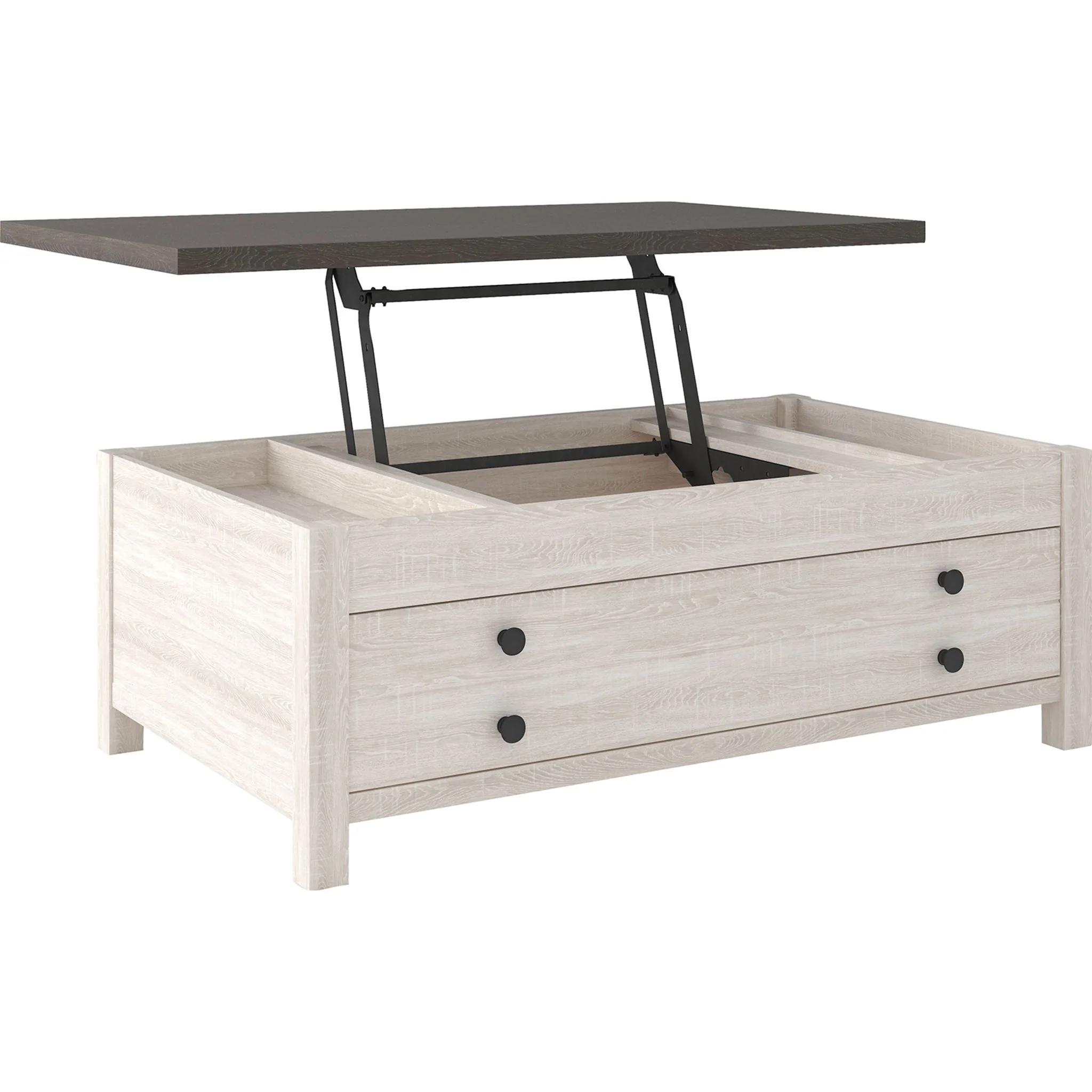 Dorrinson Rect Lift Top Coffee Table - Image 4