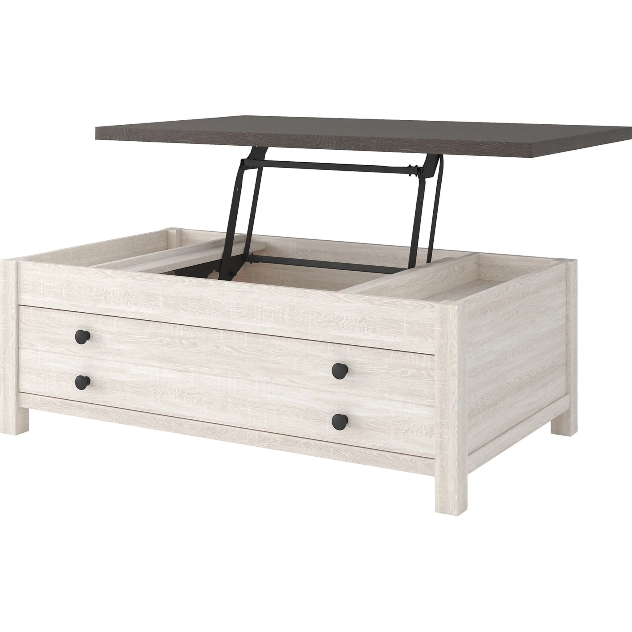 Dorrinson Rect Lift Top Coffee Table - Image 6