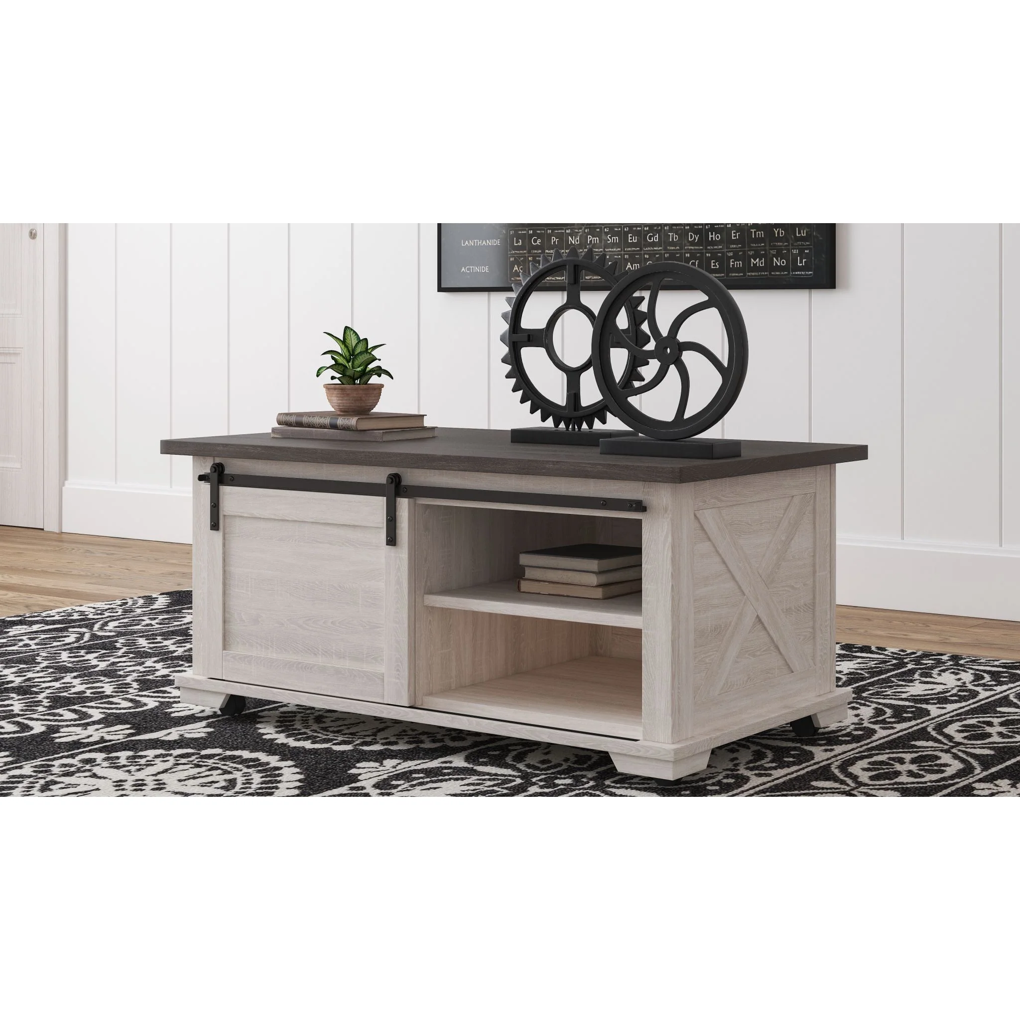 Dorrinson Rectangle Coffee Table - Image 2