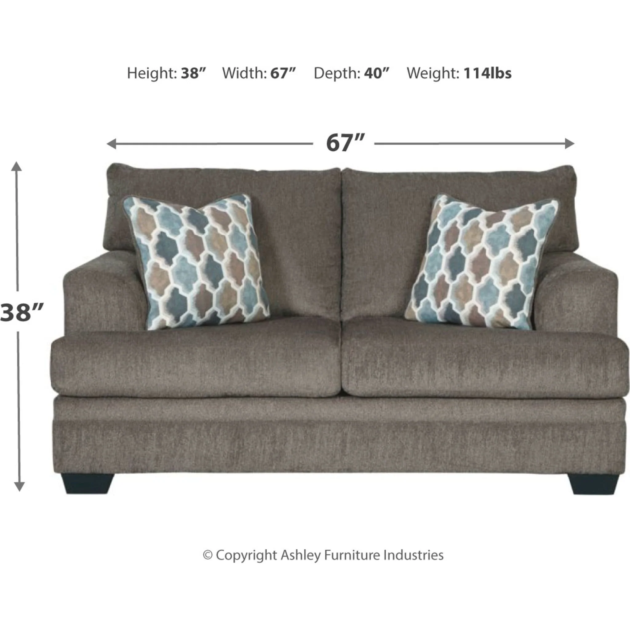 Dorsten Loveseat - Image 4