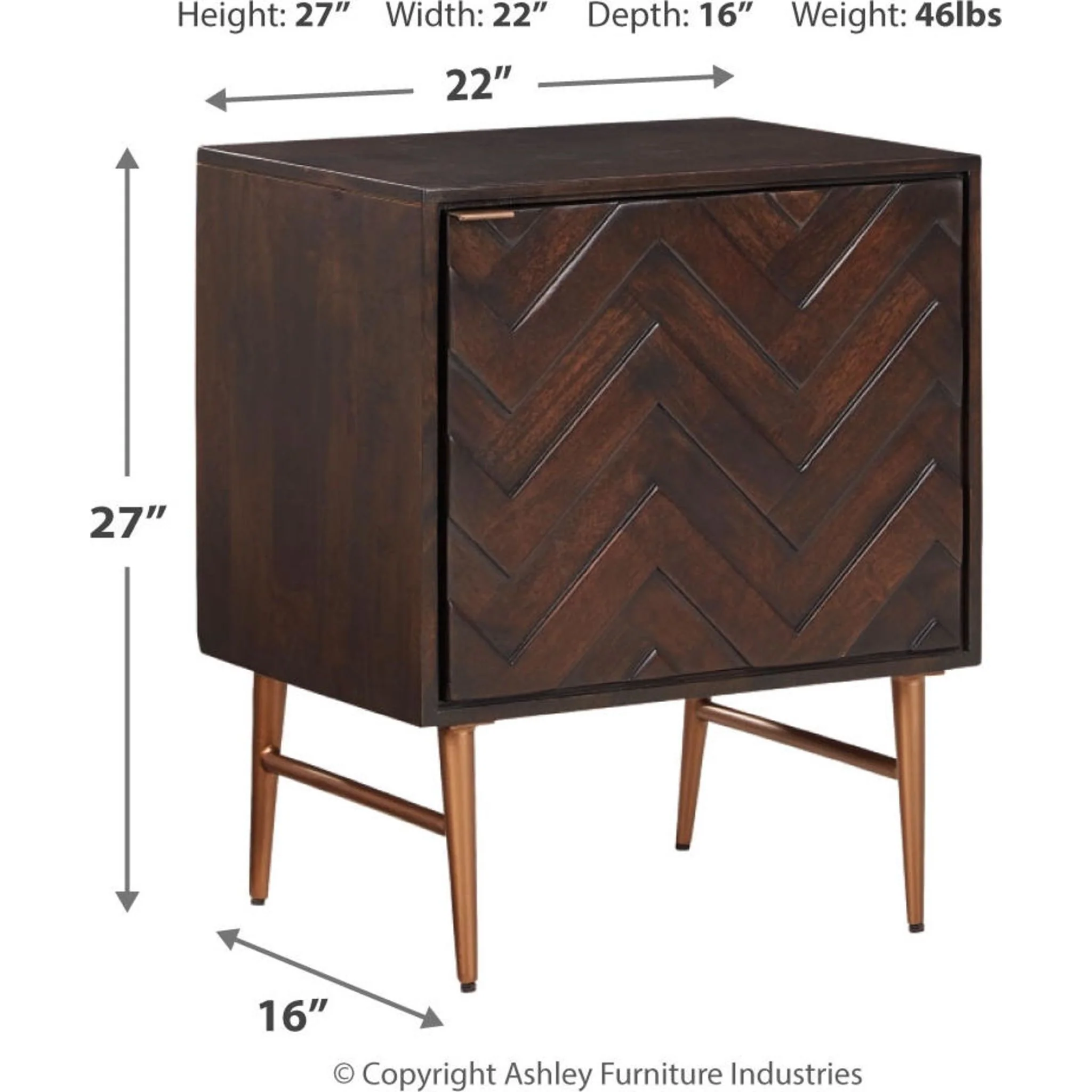 Dorvale Accent Cabinet - Image 4