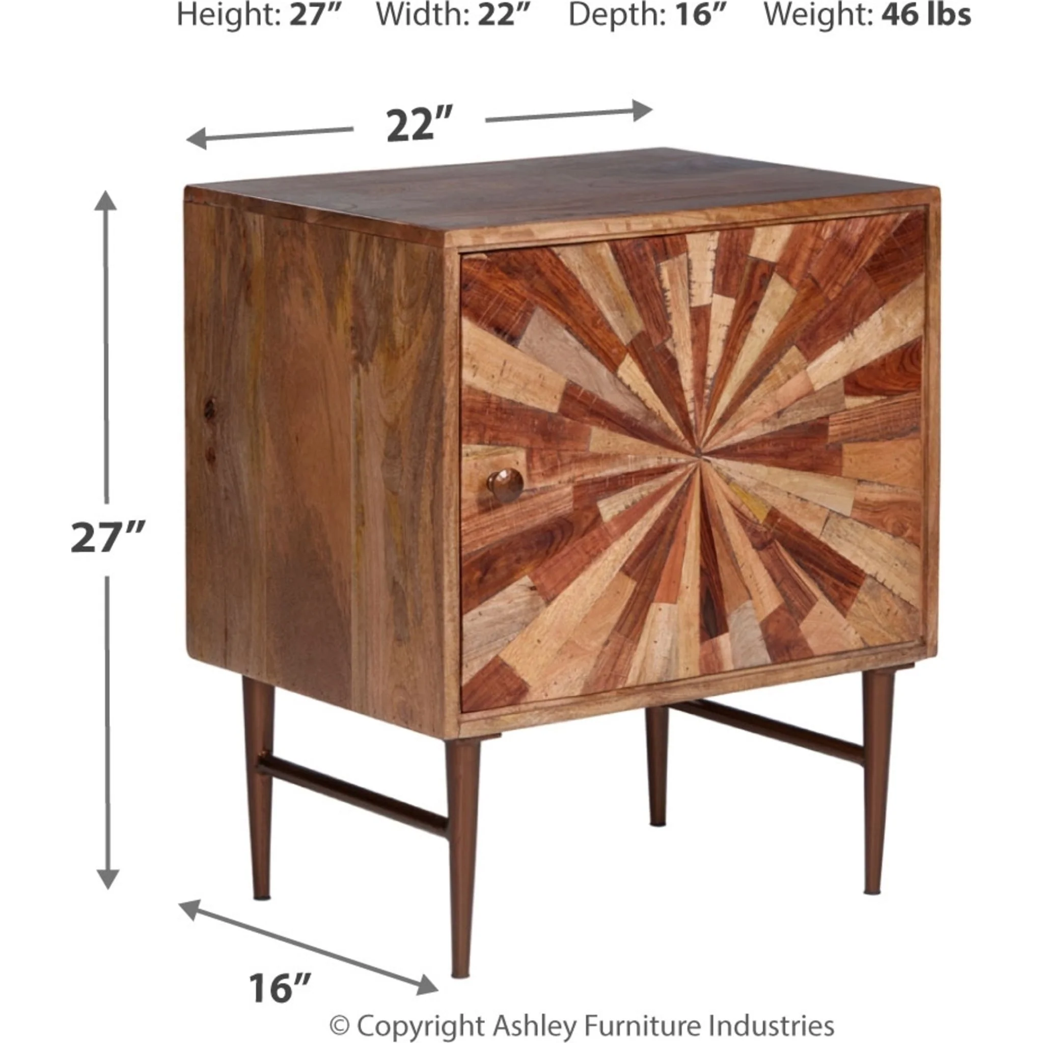 Dorvale Accent Cabinet - Image 4