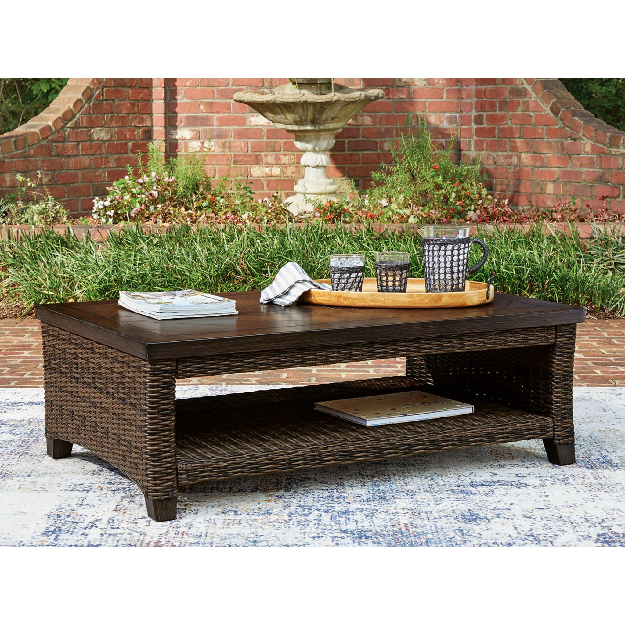 Drakes Beach Outdoor Coffee Table - Image 2