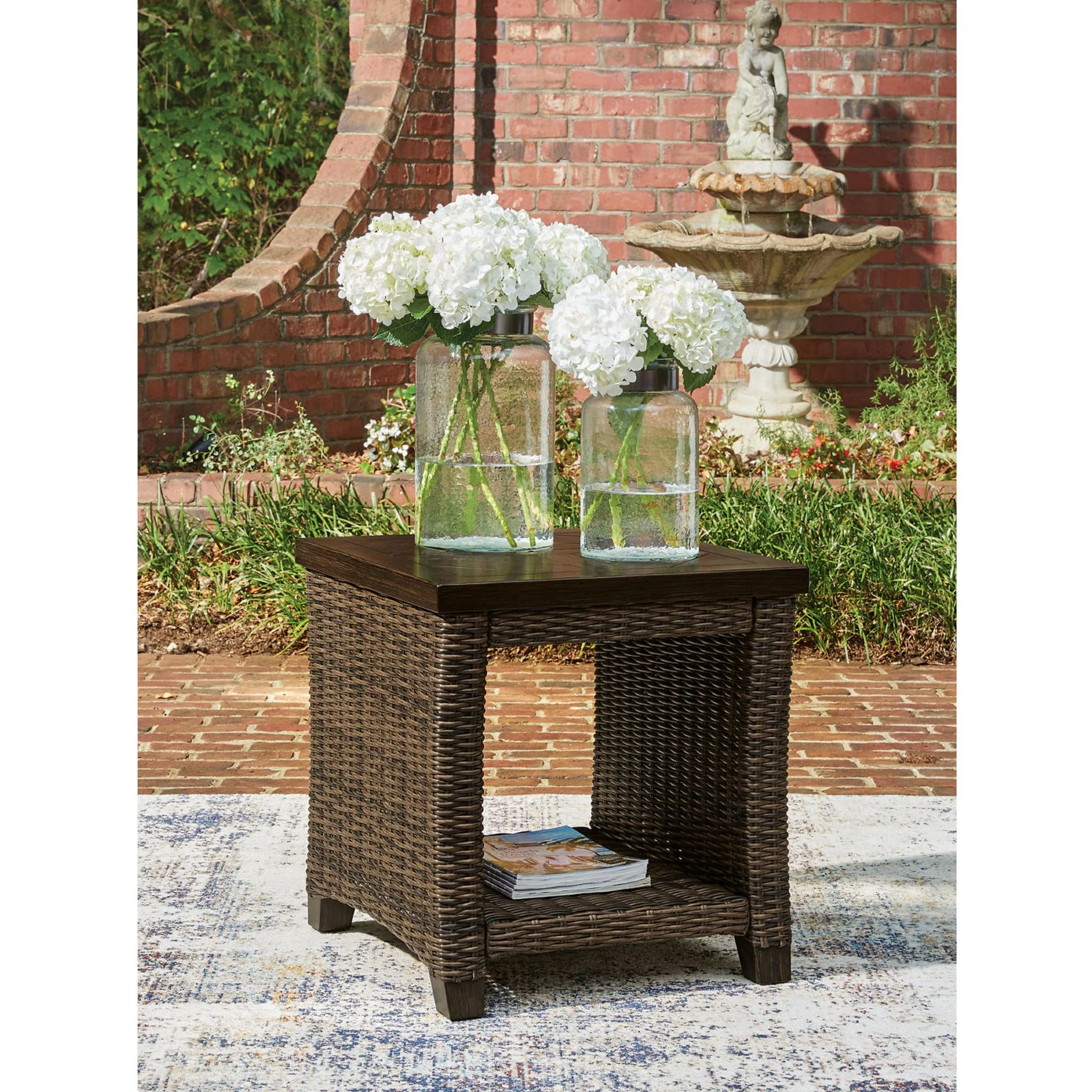 Drakes Beach Outdoor End Table - Image 2