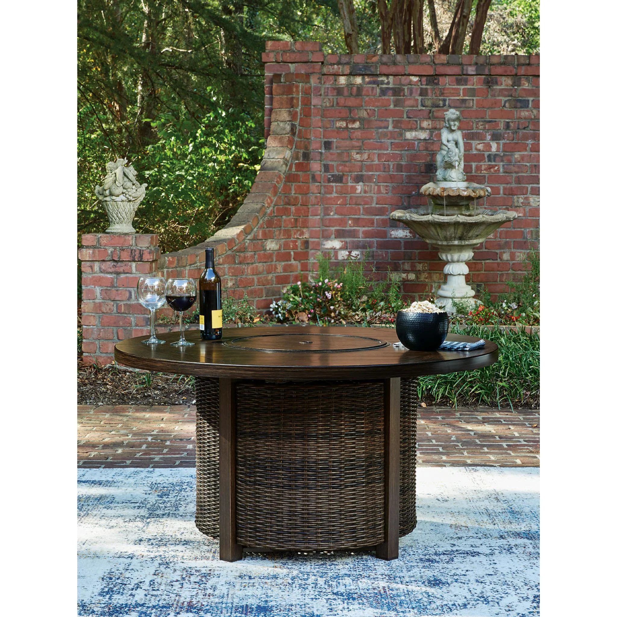 Drakes Beach Outdoor Fire Pit Table - Image 3