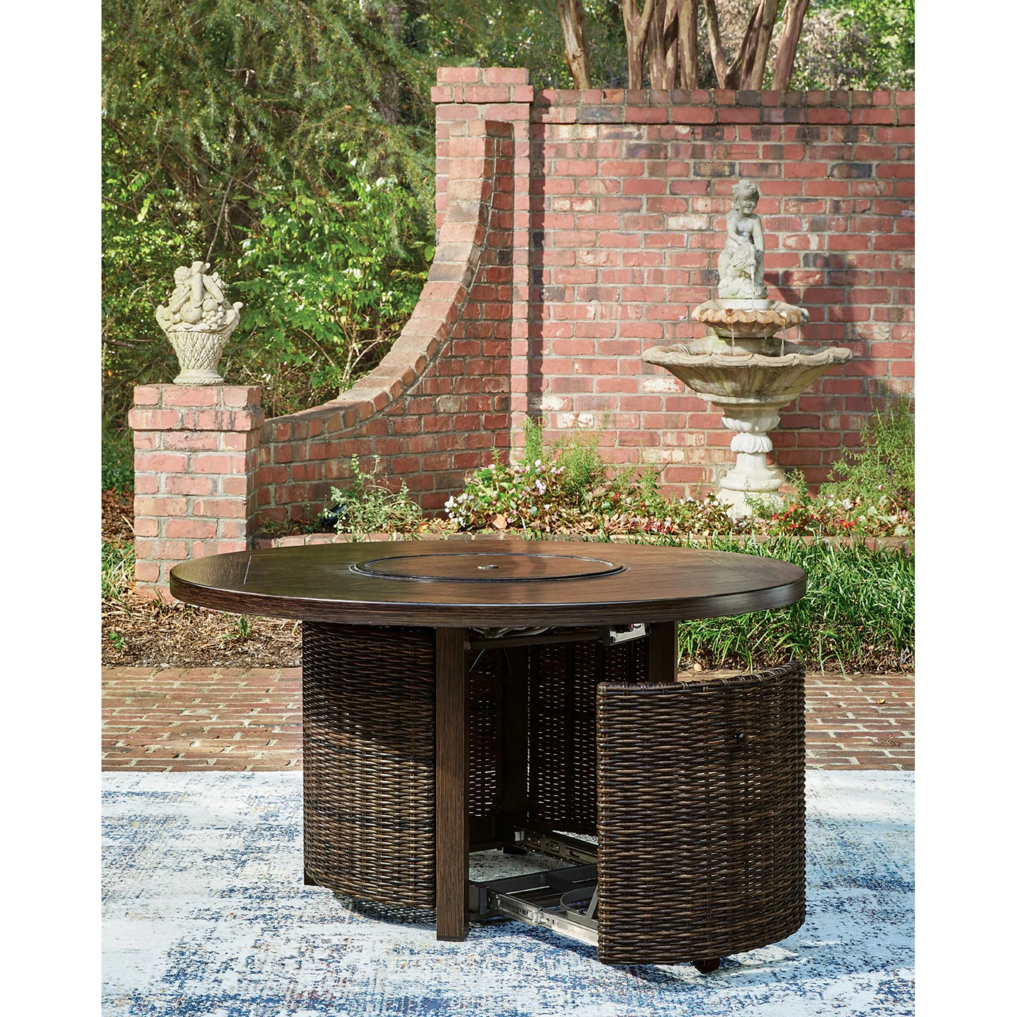 Drakes Beach Outdoor Fire Pit Table - Image 5