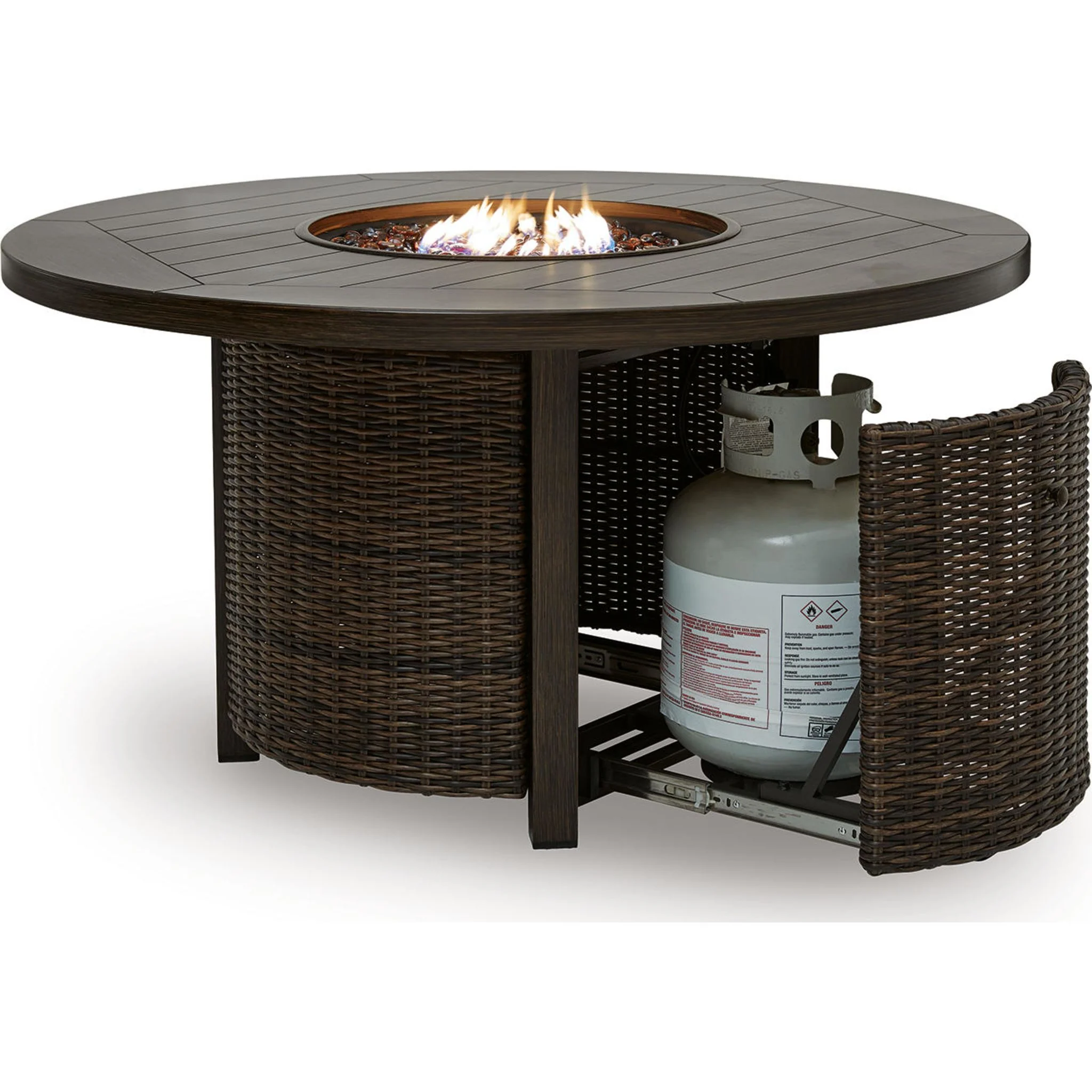 Drakes Beach Outdoor Fire Pit Table - Image 6