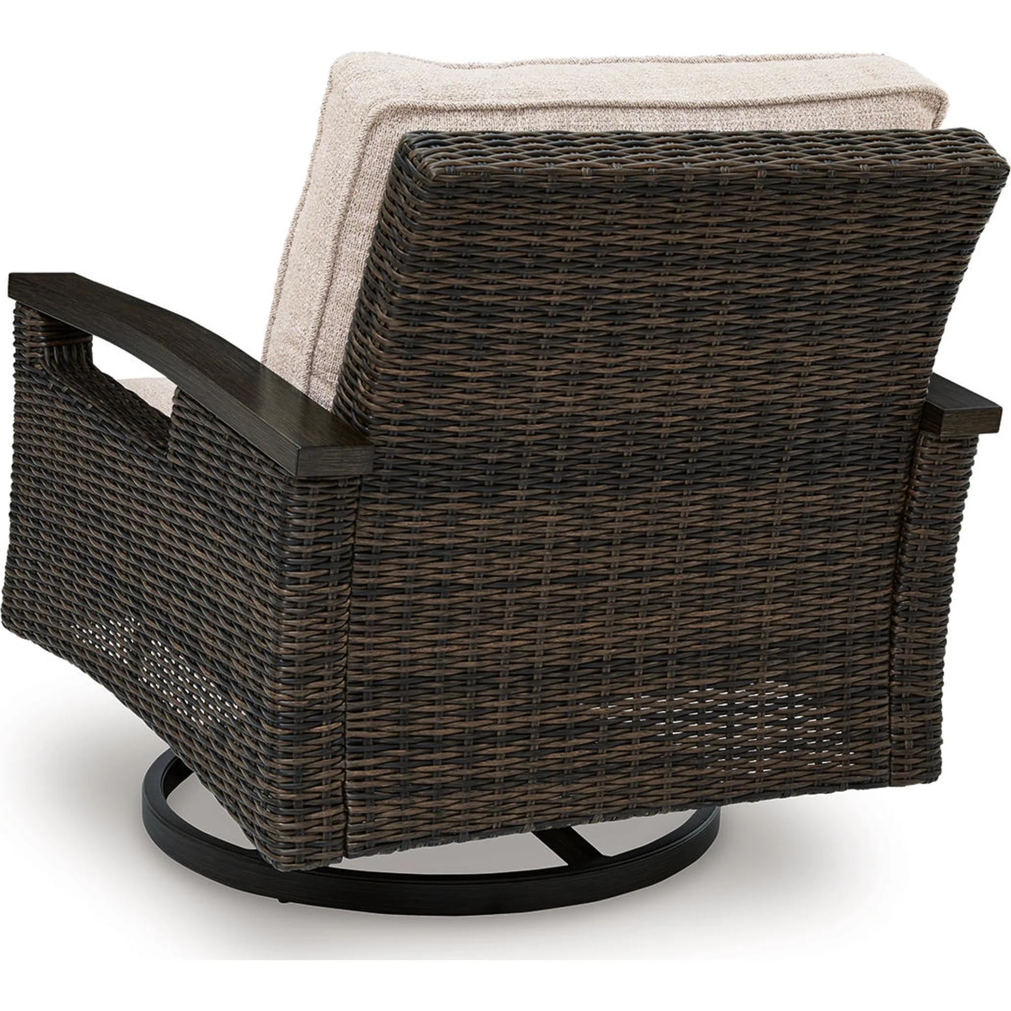 Drakes Beach Outdoor Swivel Lounge Chair (Set of 2) - Image 4