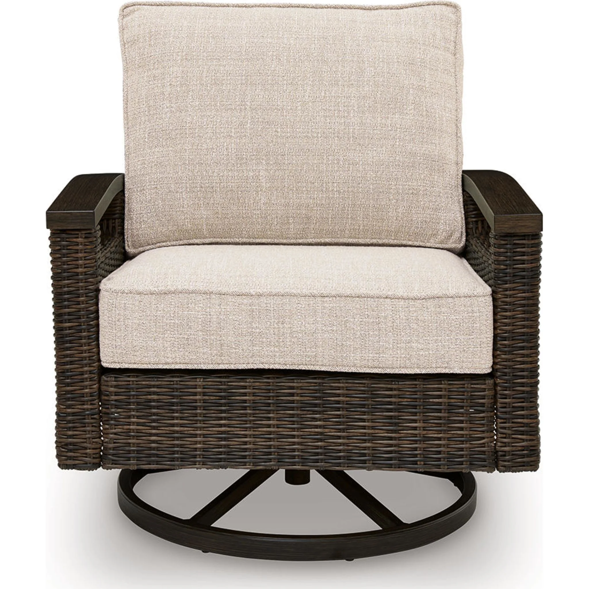 Drakes Beach Outdoor Swivel Lounge Chair (Set of 2) - Image 5