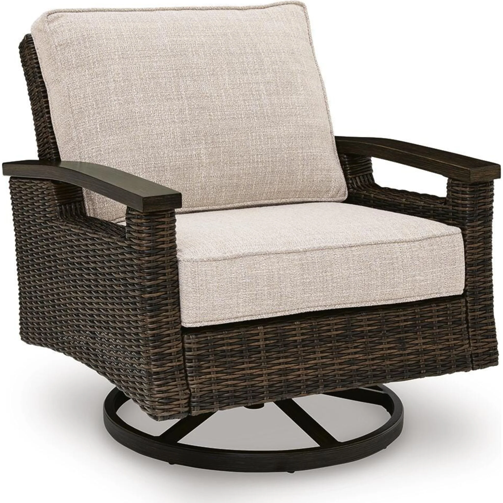 Drakes Beach Outdoor Swivel Lounge Chair (Set of 2) - Image 8