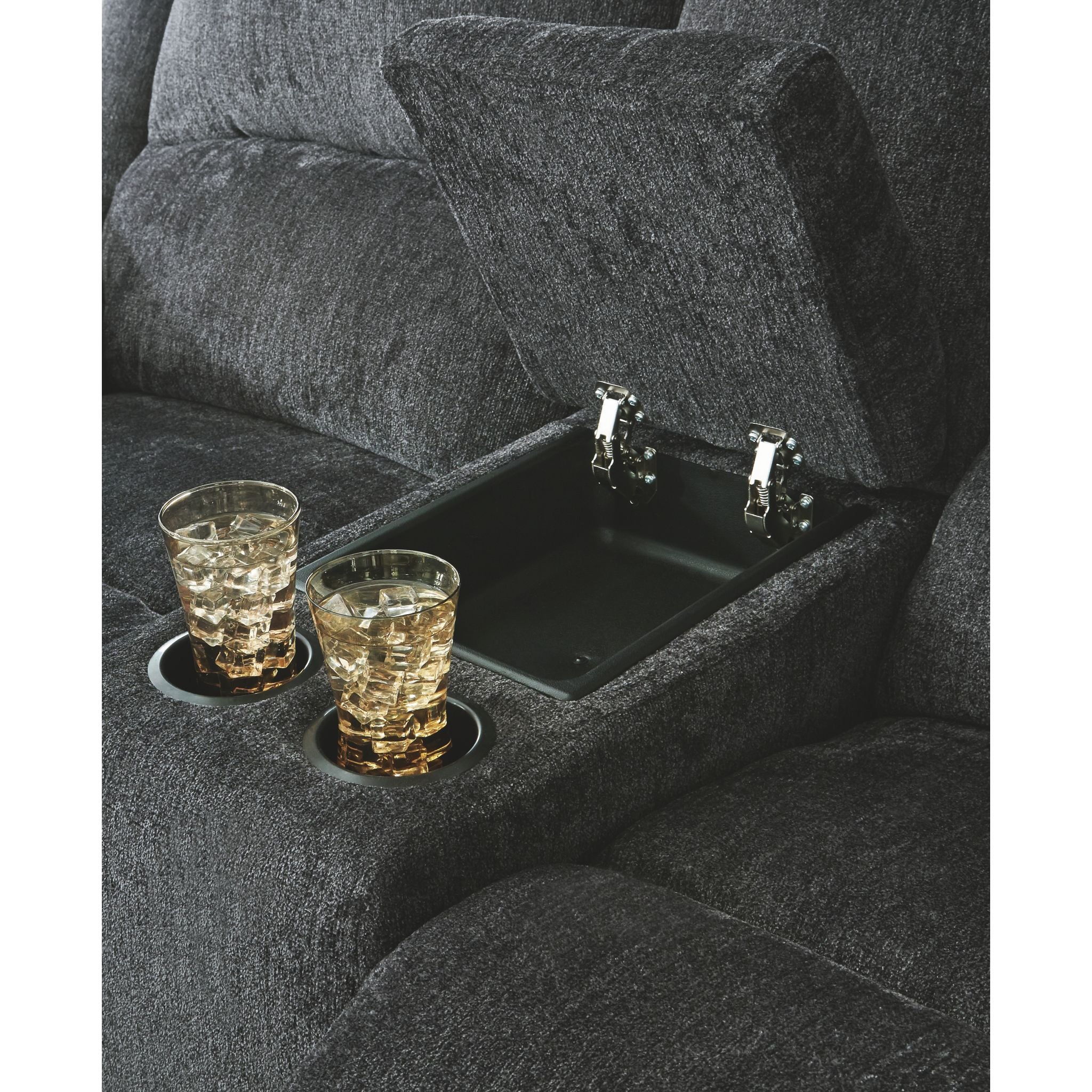 Draycoll Reclining Loveseat with Console - Image 4