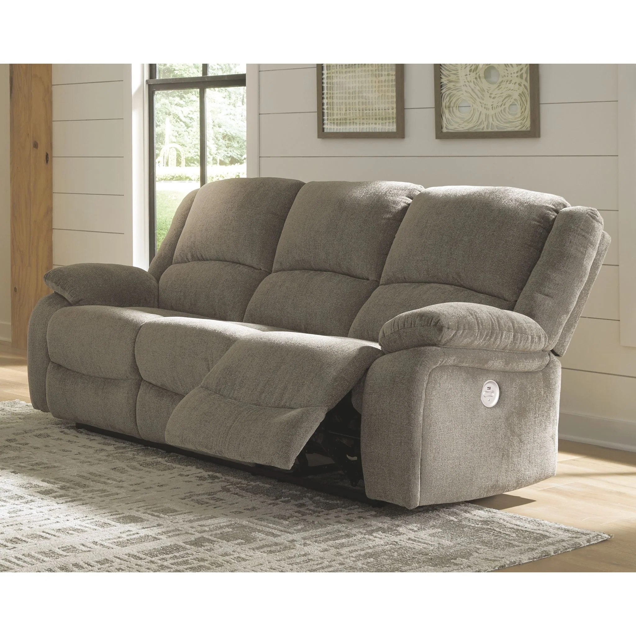 Draycoll Reclining Sofa with Power - Image 2
