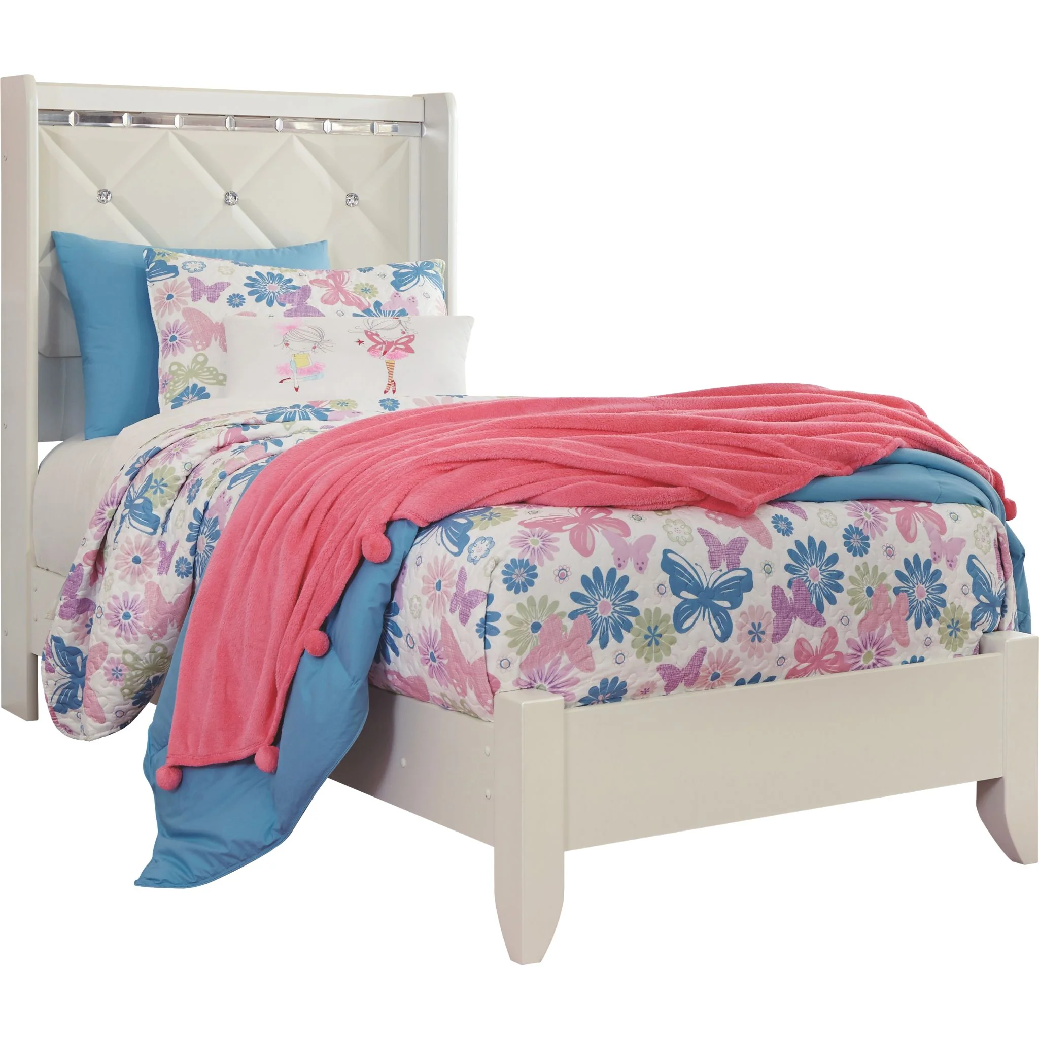 Dreamur 3 Piece Twin Panel Bed - Image 2