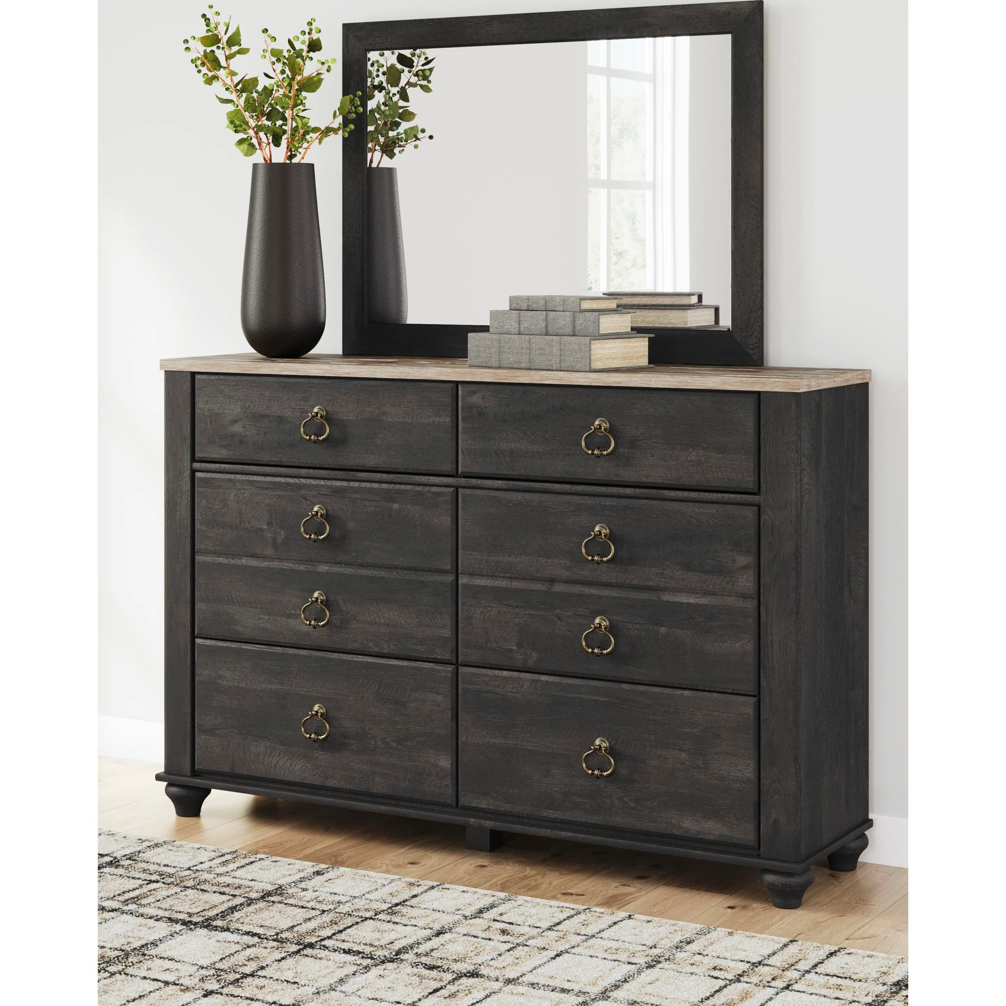 Nanforth Dresser and Mirror - Image 4