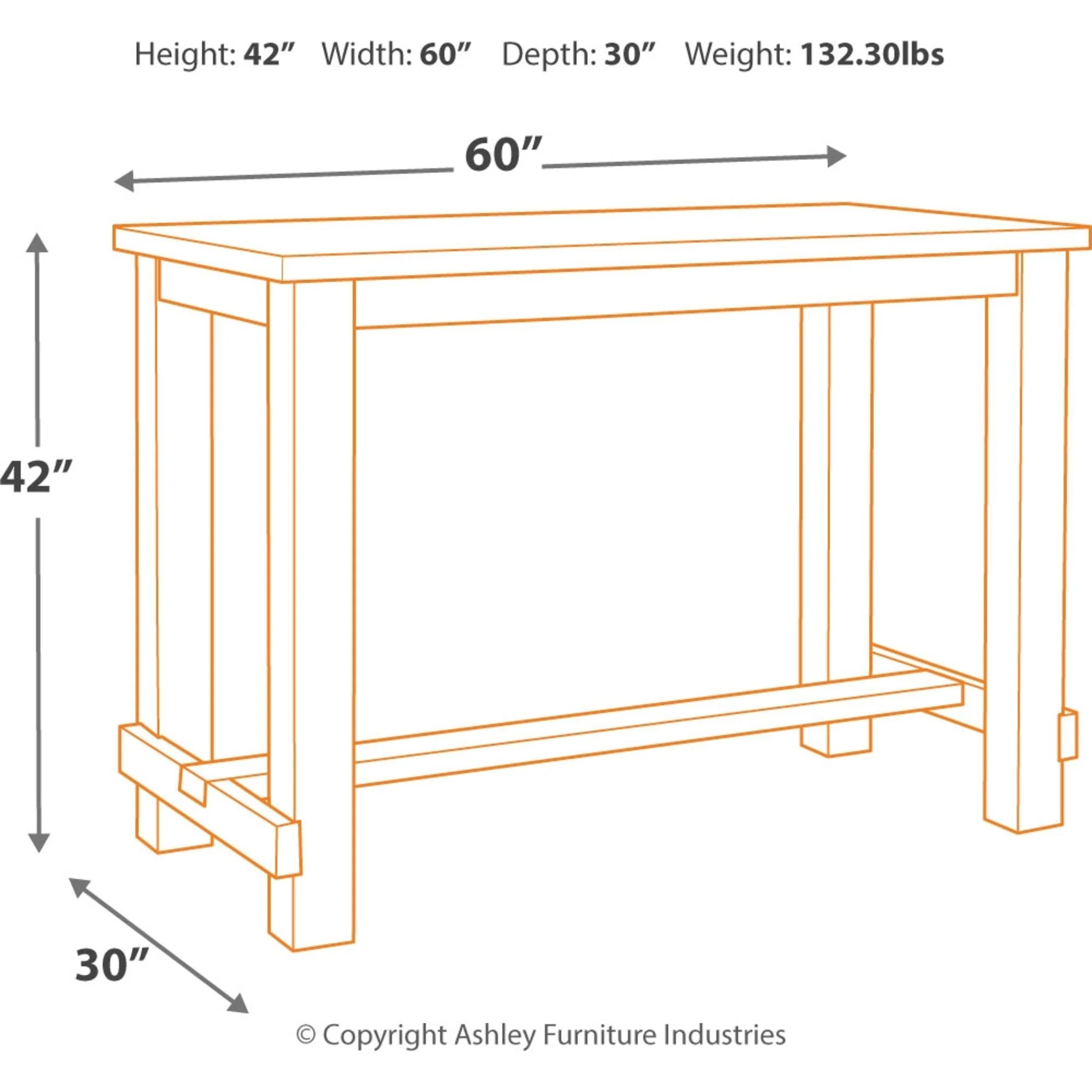 Drewing 5 Piece Pub Set - Image 7
