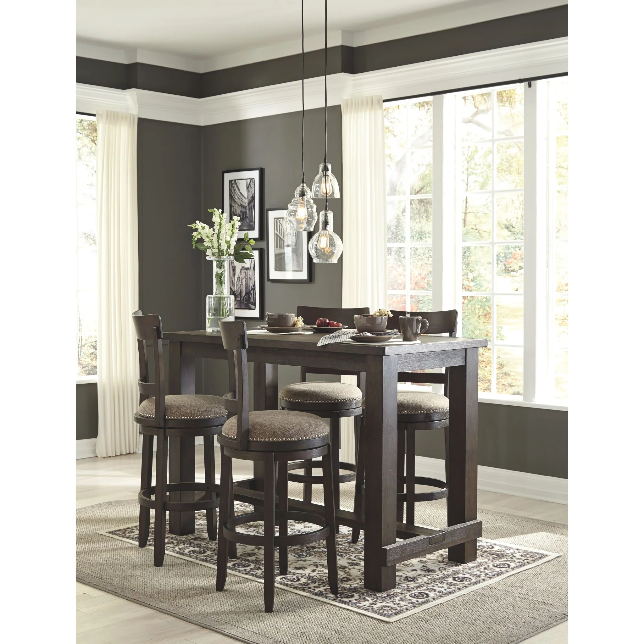 Drewing Upholstered Barstool - Image 3